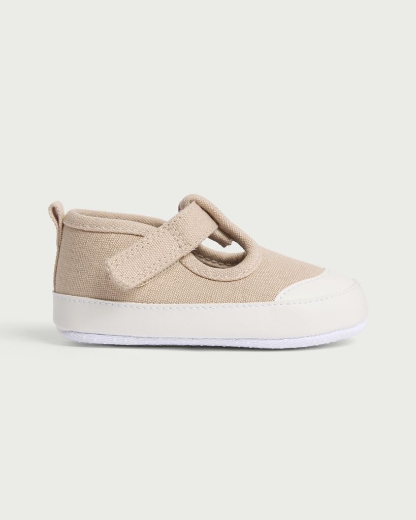 F&F Baby Pre Walker Canvas Shoes in White