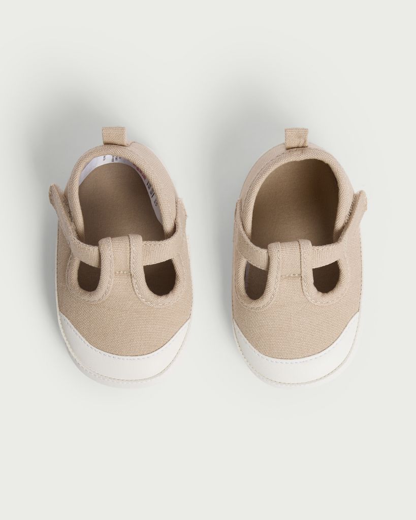 F&F Baby Pre Walker Canvas Shoes in White thumbnail 2