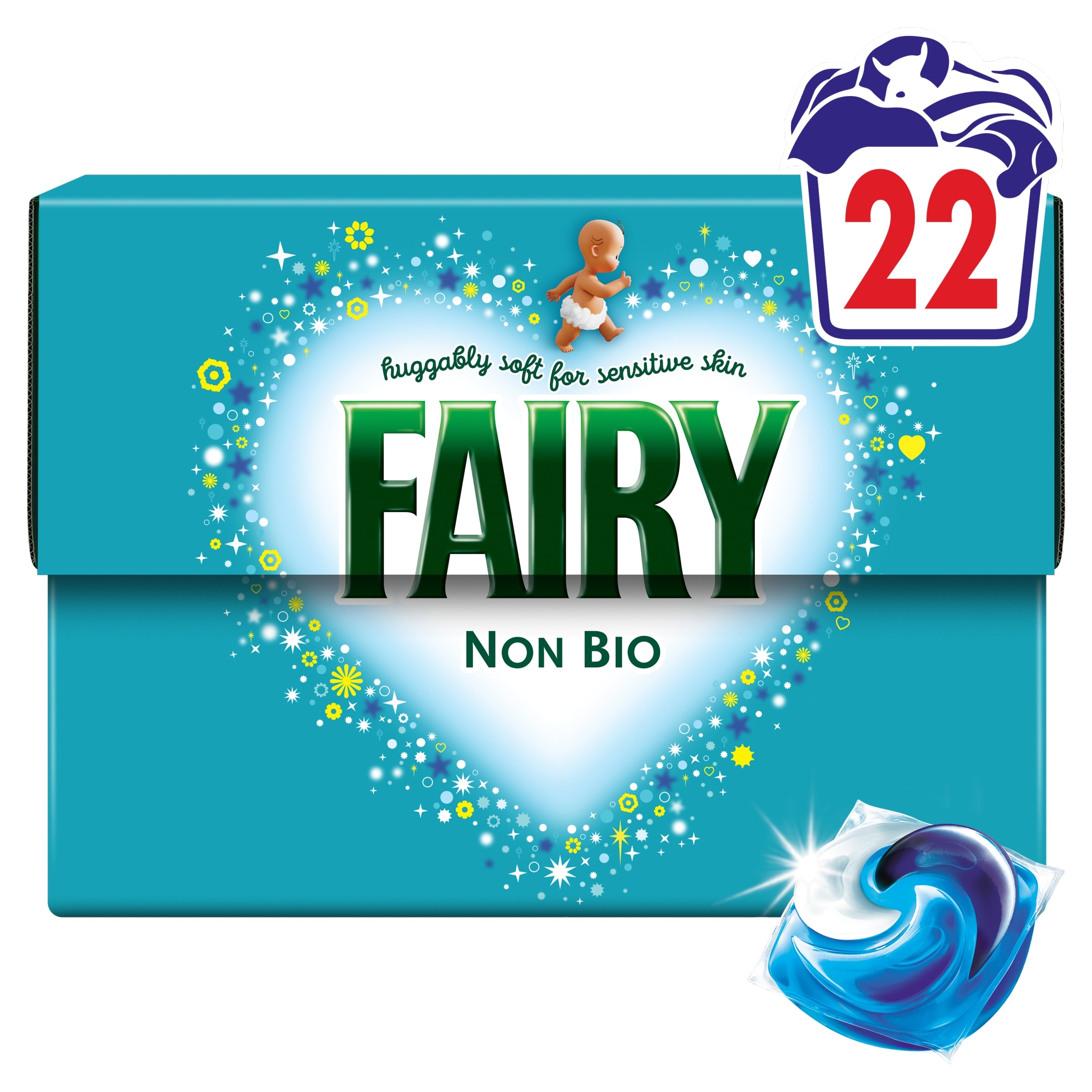 Fairy Non Bio Washing Pods 22 Washes 453.2g