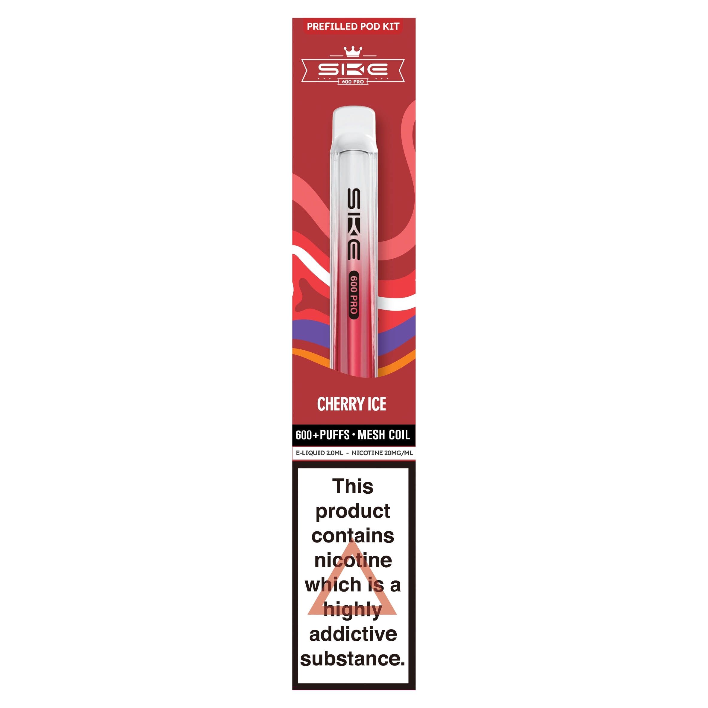 SKE 600 Pro Cherry Ice Prefilled Pod Kit