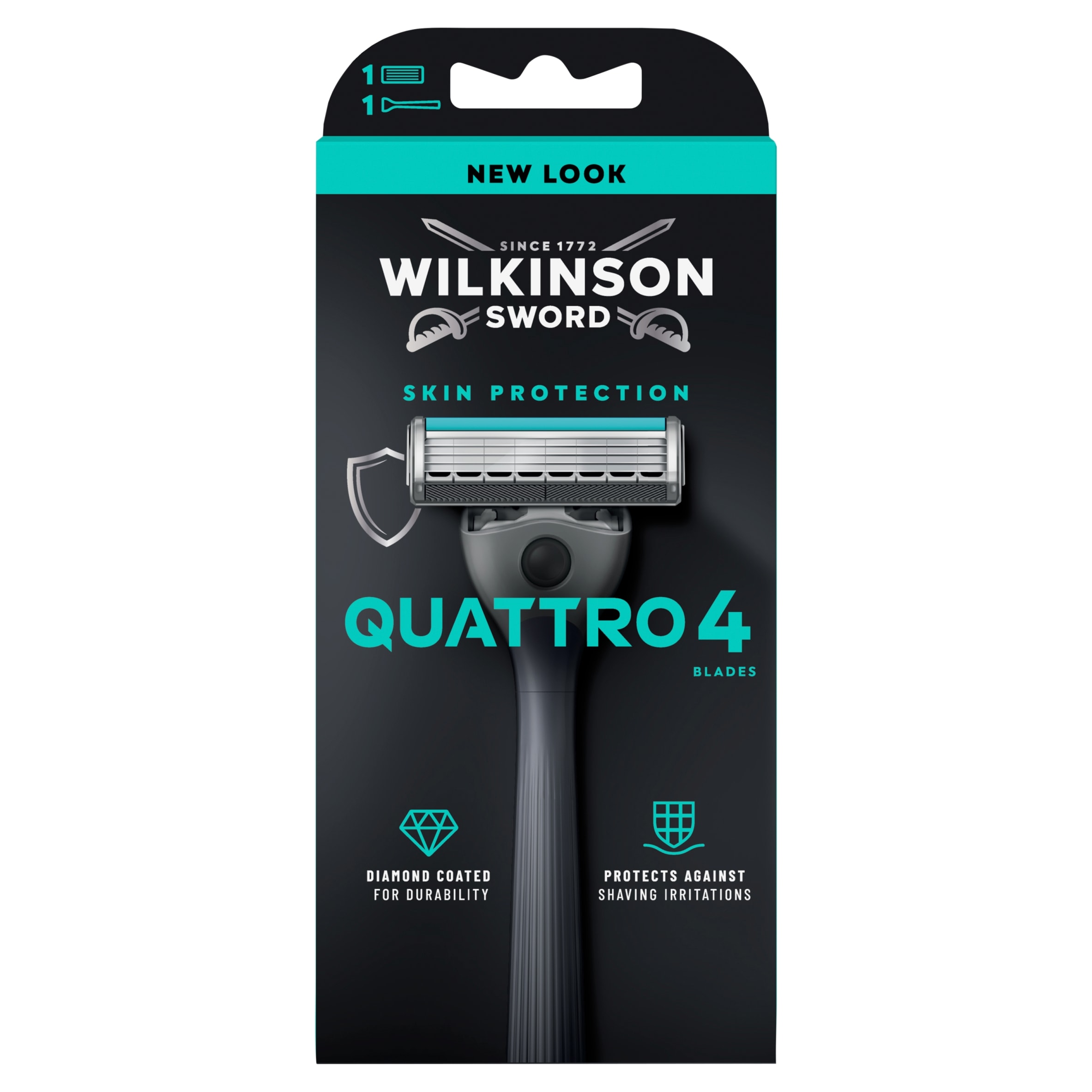 Wilkinson Sword Quattro Men’s Razor
