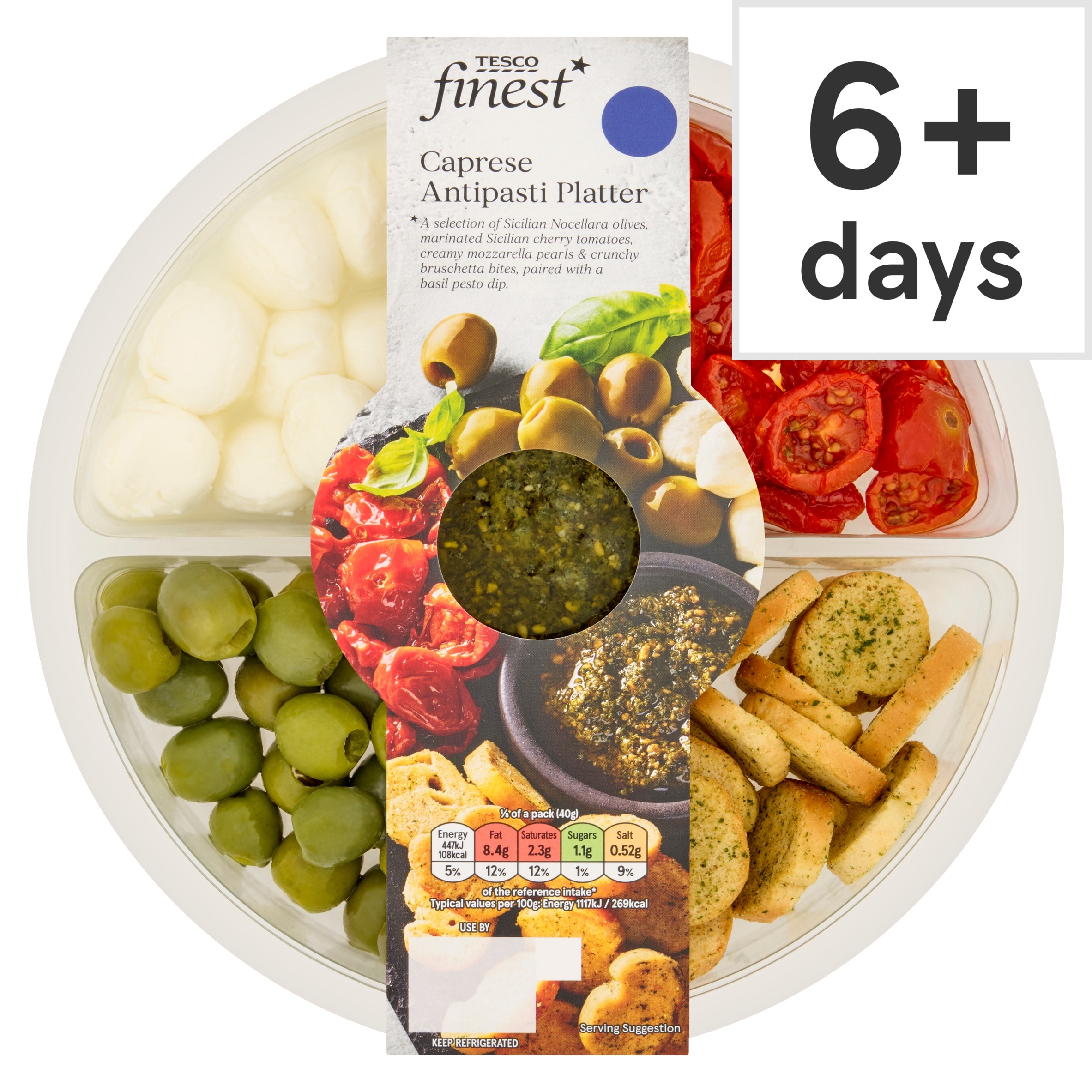 Tesco Finest Caprese Antipasti Platter 320g