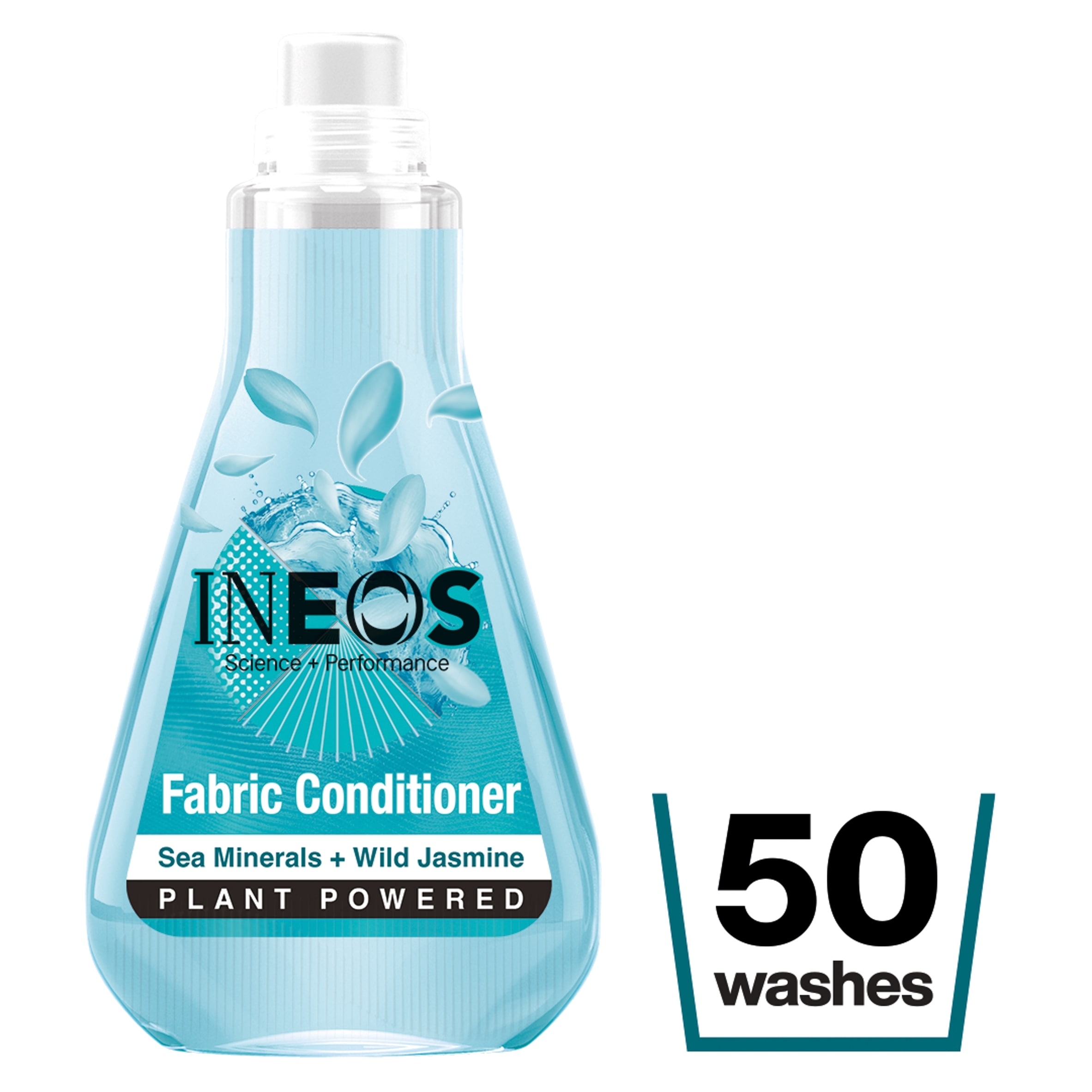 INEOS Fabric Conditioner Sea Minerals & Wild Jasmine 50 Washes 1L
