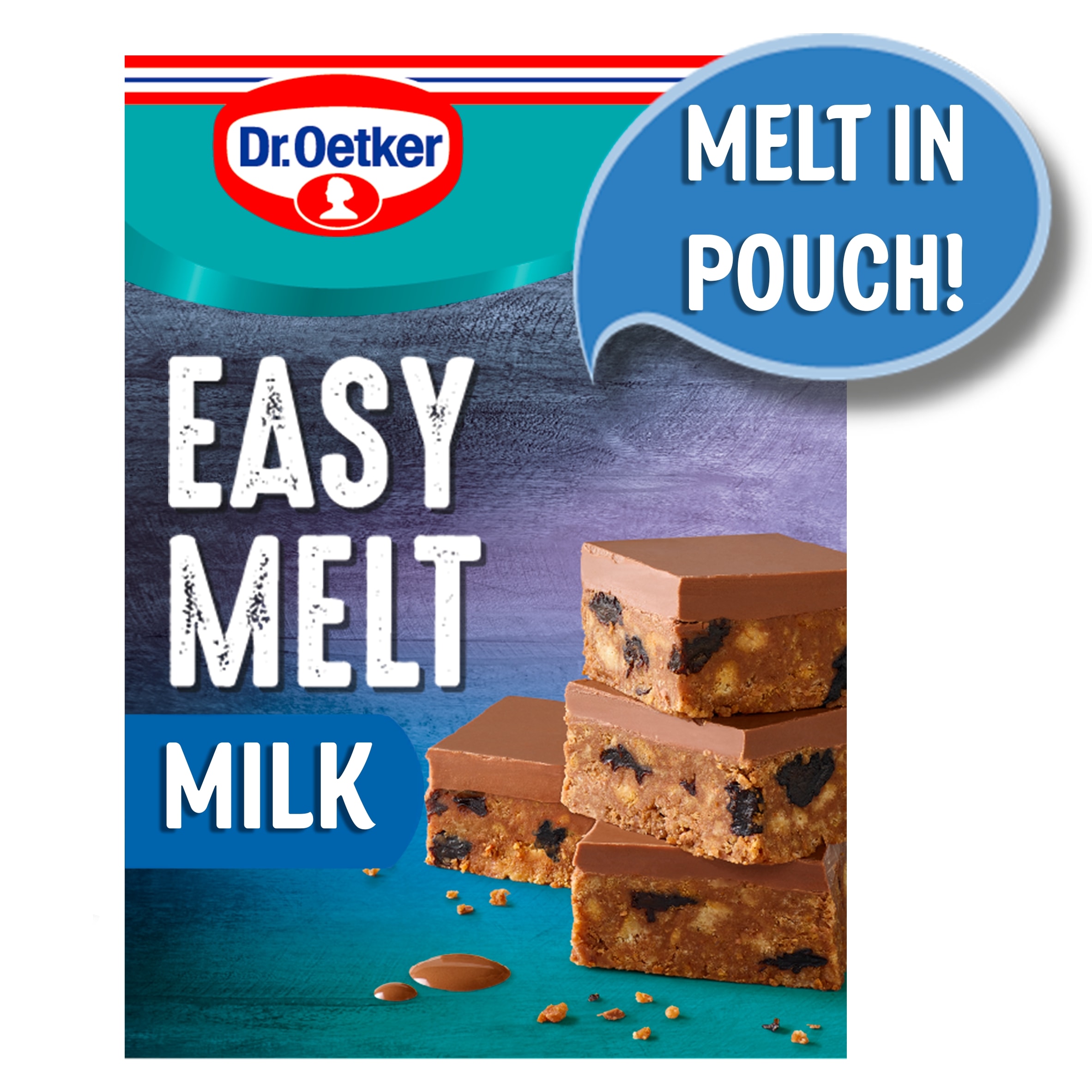 Dr. Oetker Easy Melt Chocolaty Cake Covering Milk Chocolate Cover 150g