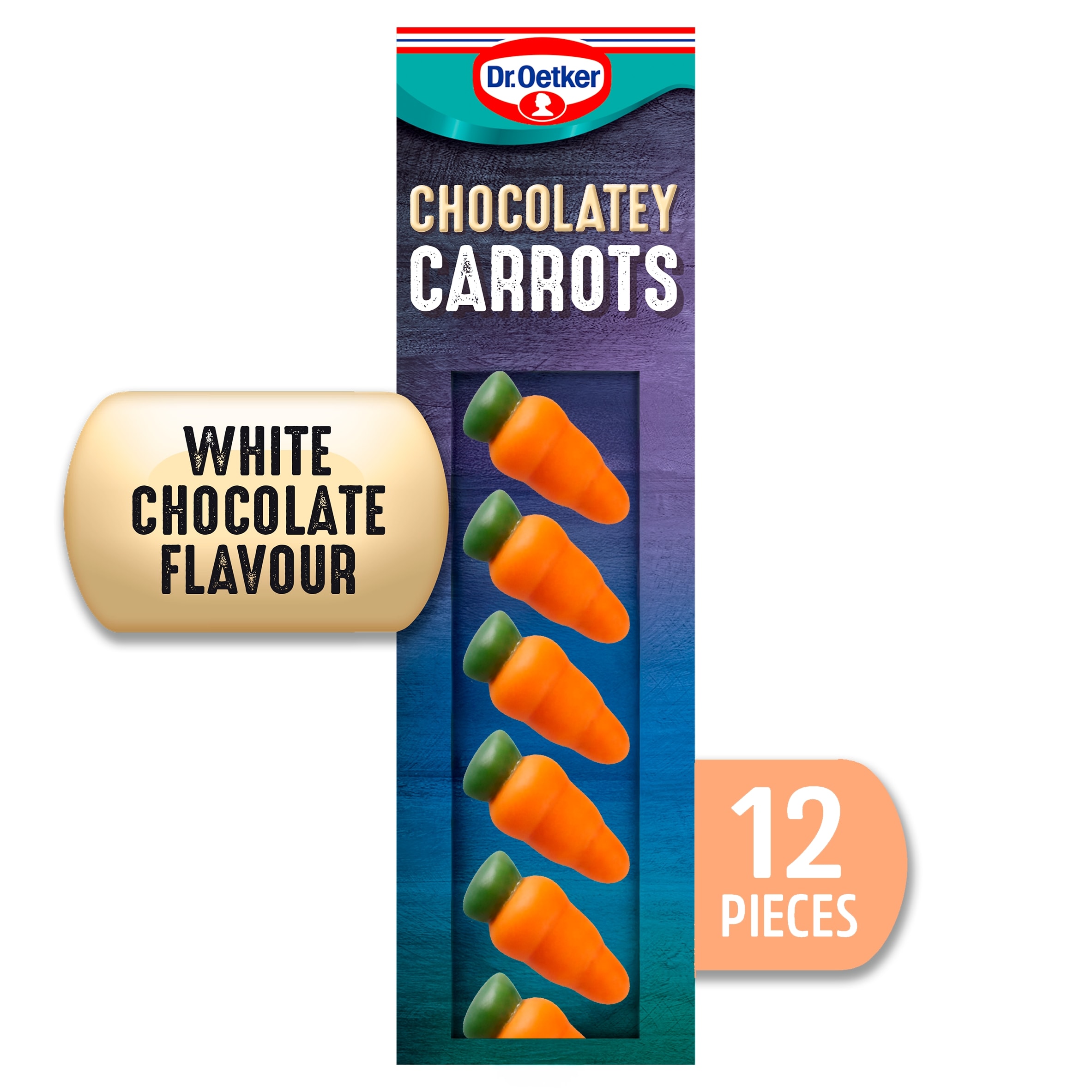 Dr. Oetker Chocolatey Carrots 12 pieces 12g