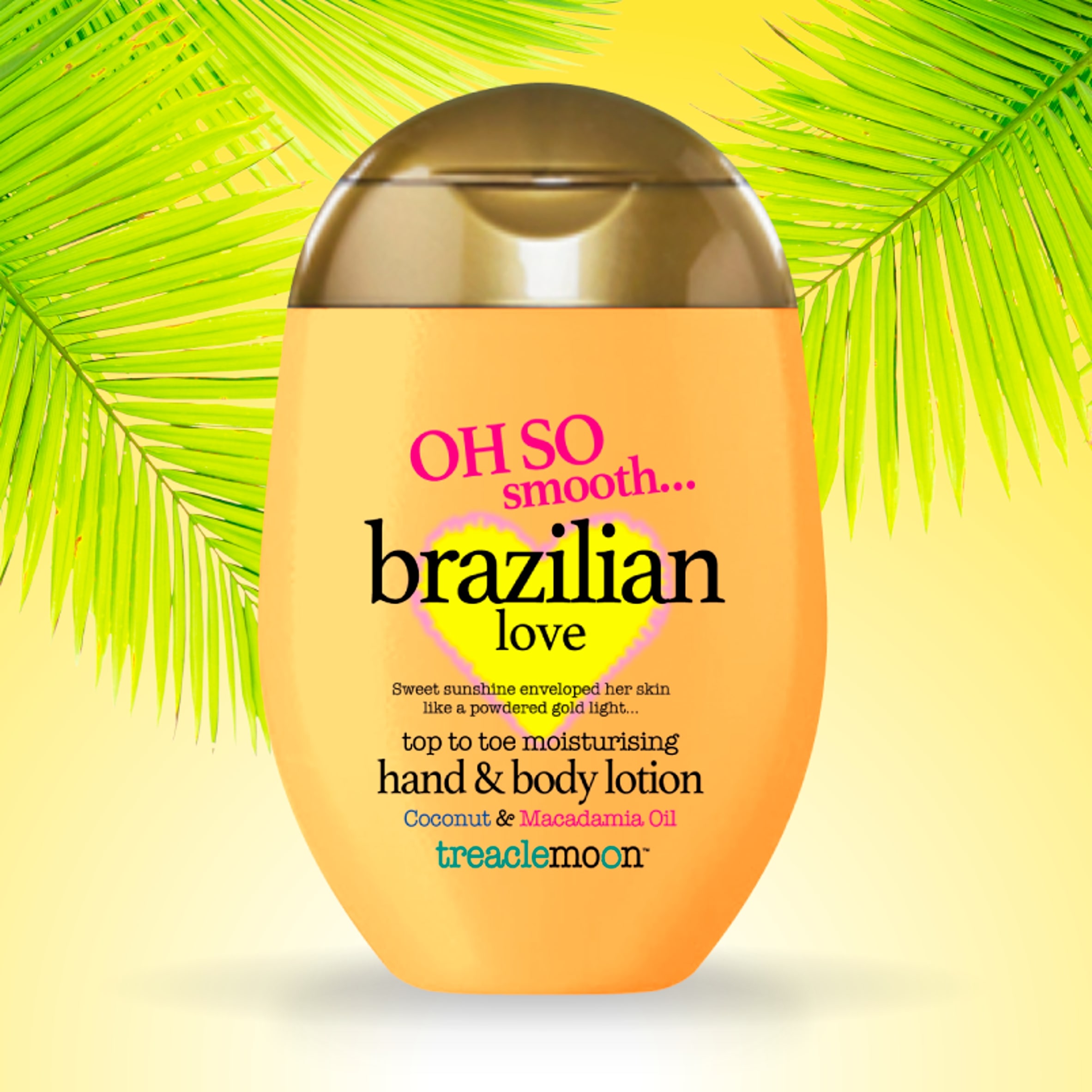 Treaclemoon Brazilian Love Coconut & Macadamia Oil Hand and Body Lotion 75ml thumbnail 2