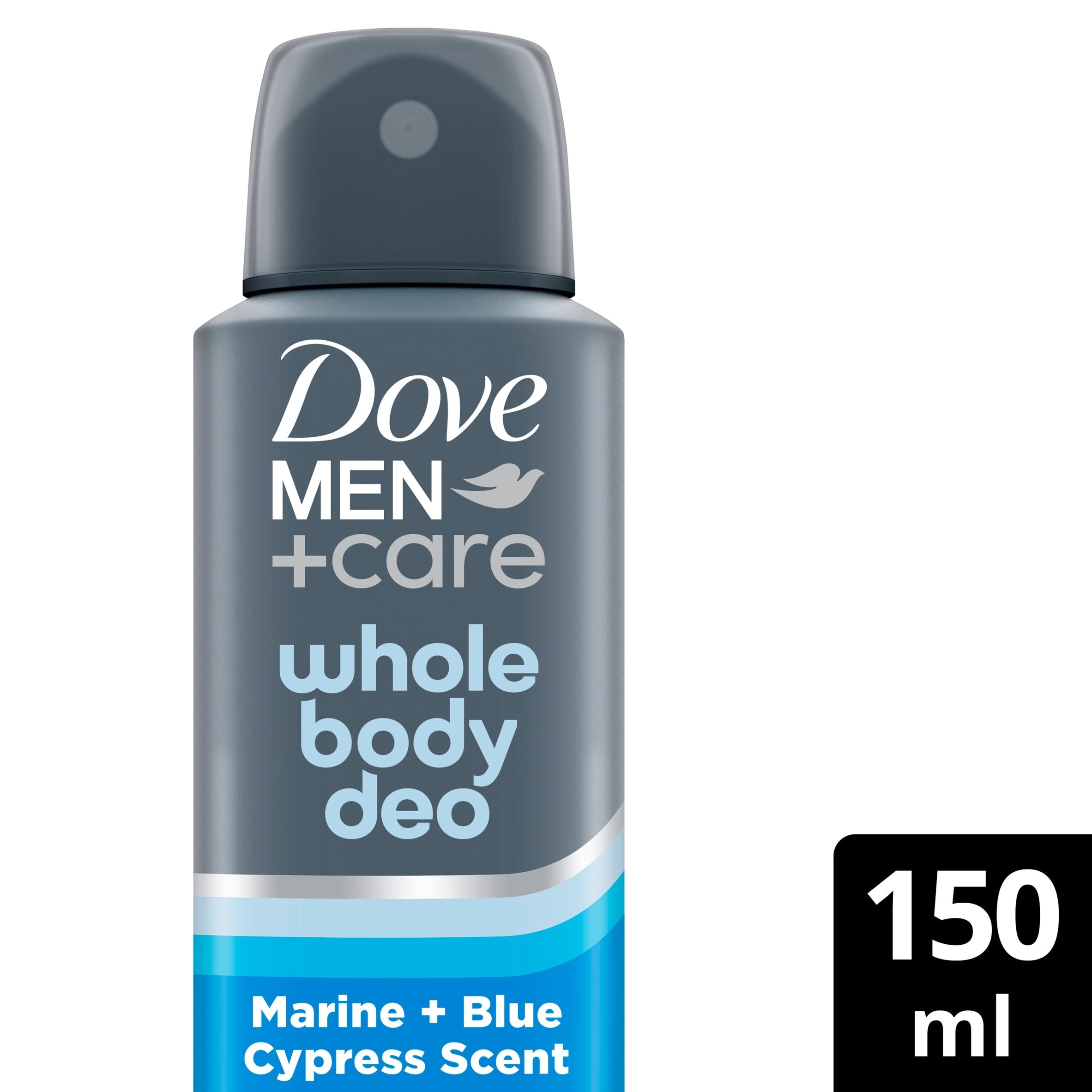 Dove Men+Care Marine & Blue Cypress​ 48h Whole Body Deodorant Spray 150ml