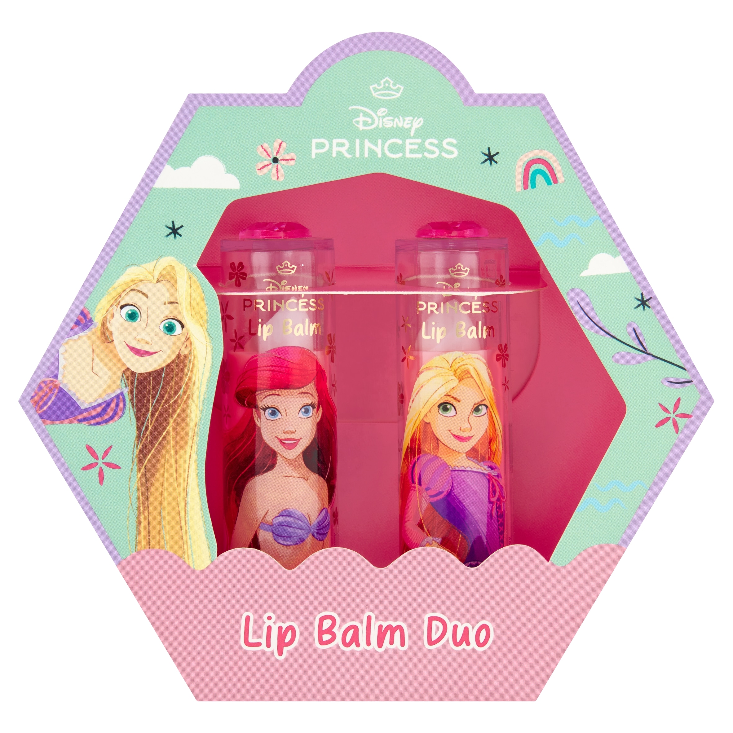 Disney Princess lip balm duo 2 x 3.5g