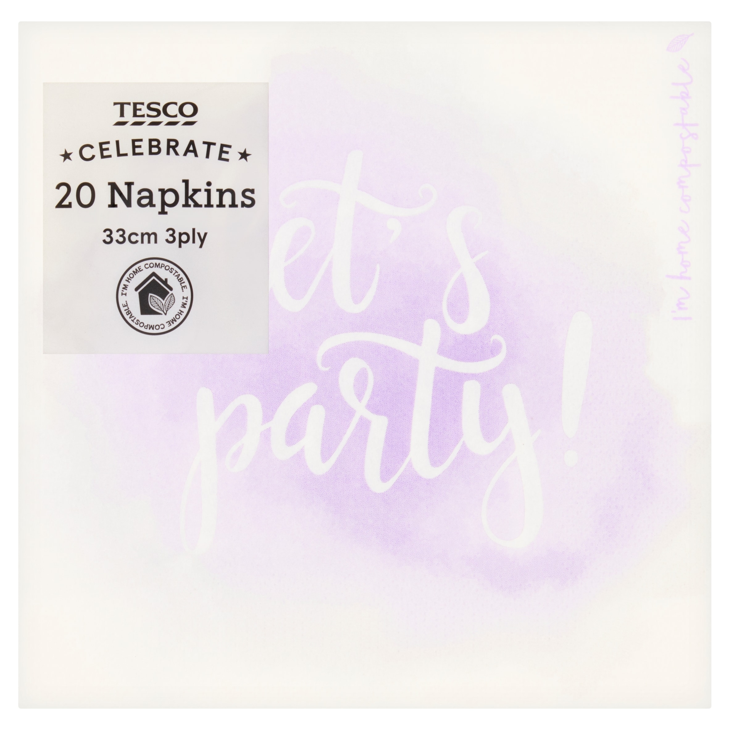 TESCO Lets Party Napkin 20pack