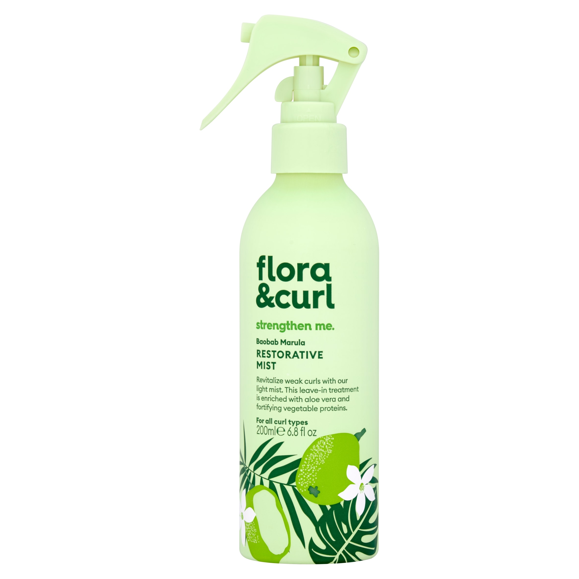 Flora & Curl Baobab Marula Restorative Mist 200ml