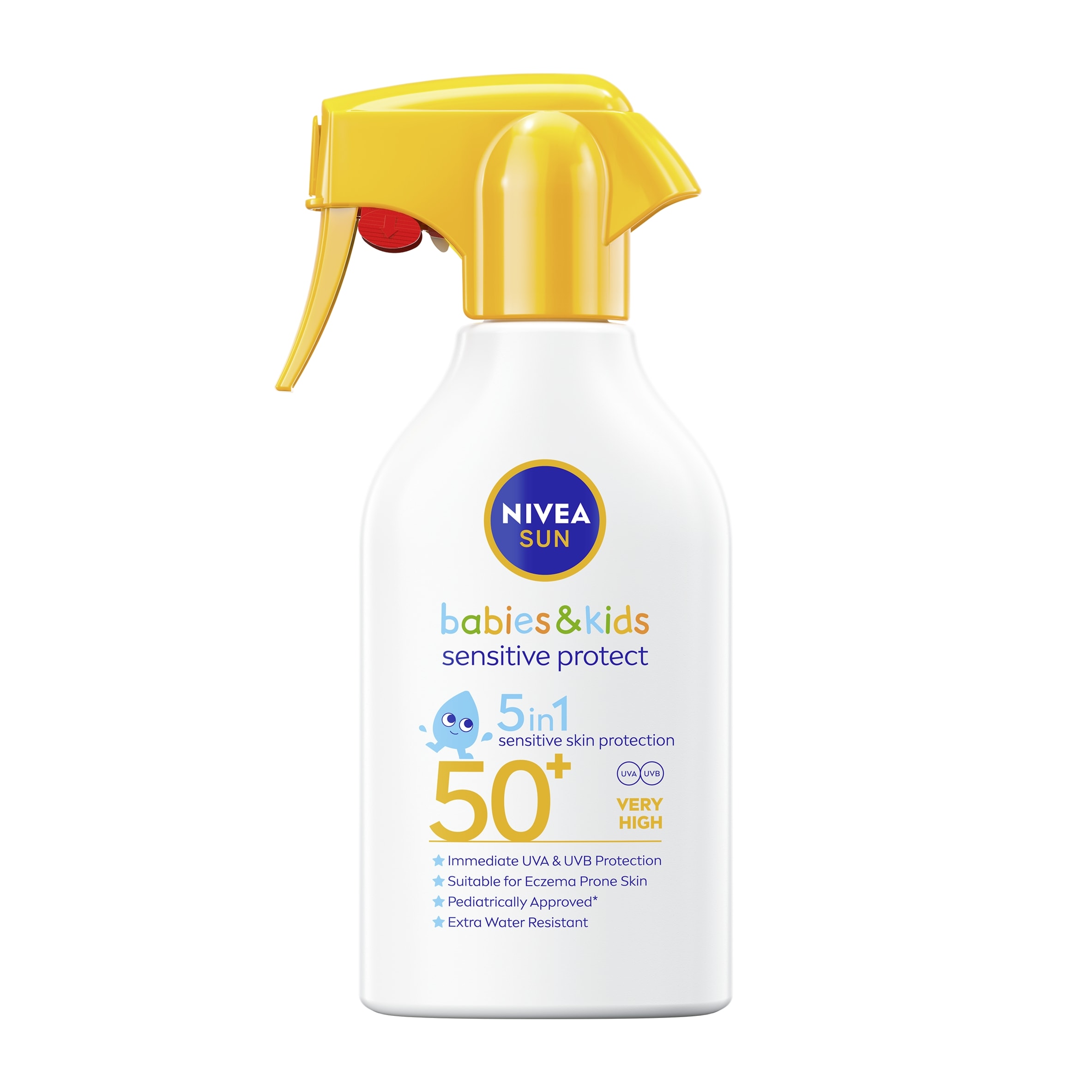 NIVEA SUN Babies & Kids Sensitive Protect Trigger Spray SPF50+ 250ml