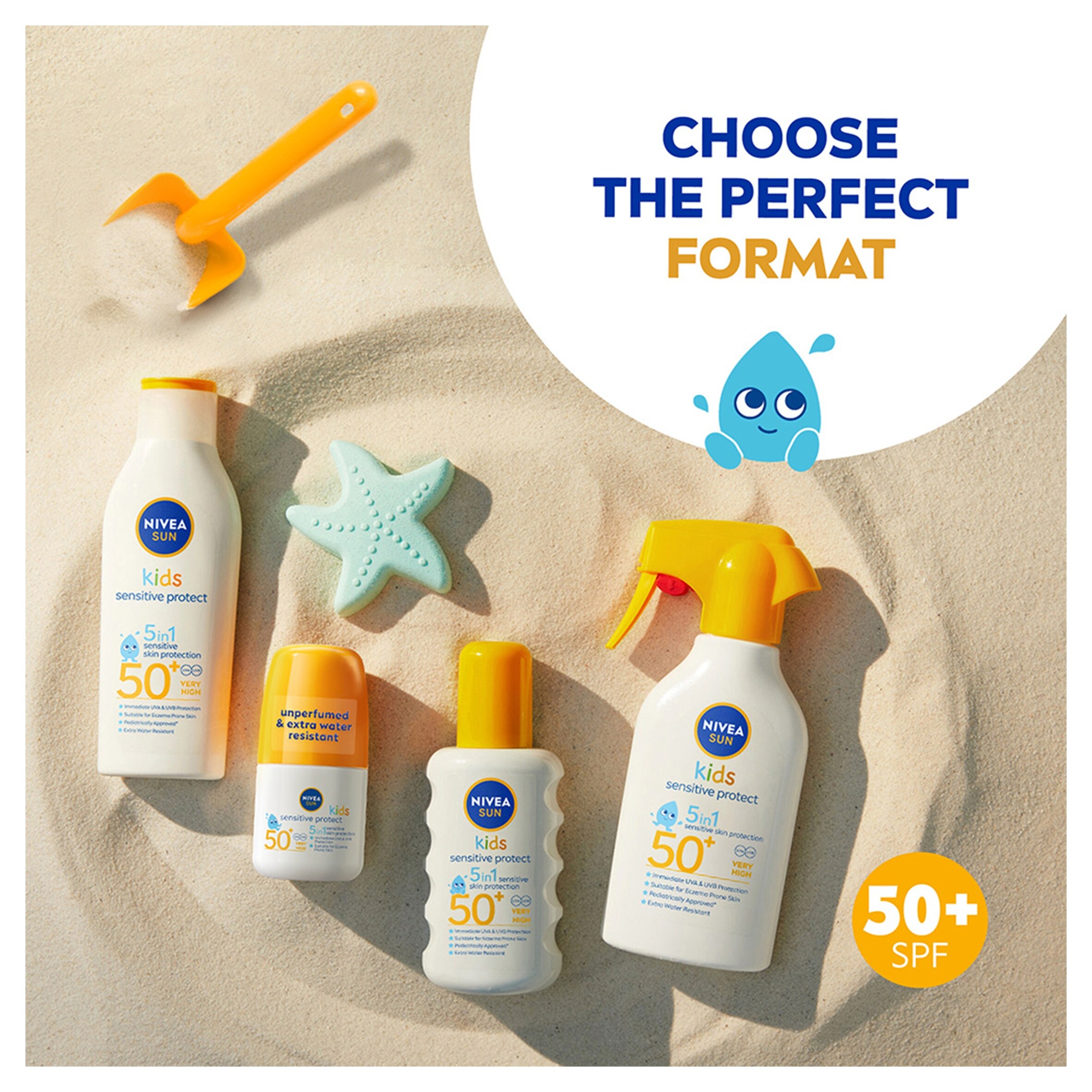 NIVEA SUN Babies & Kids Sensitive Protect Trigger Spray SPF50+ 250ml​ thumbnail 4