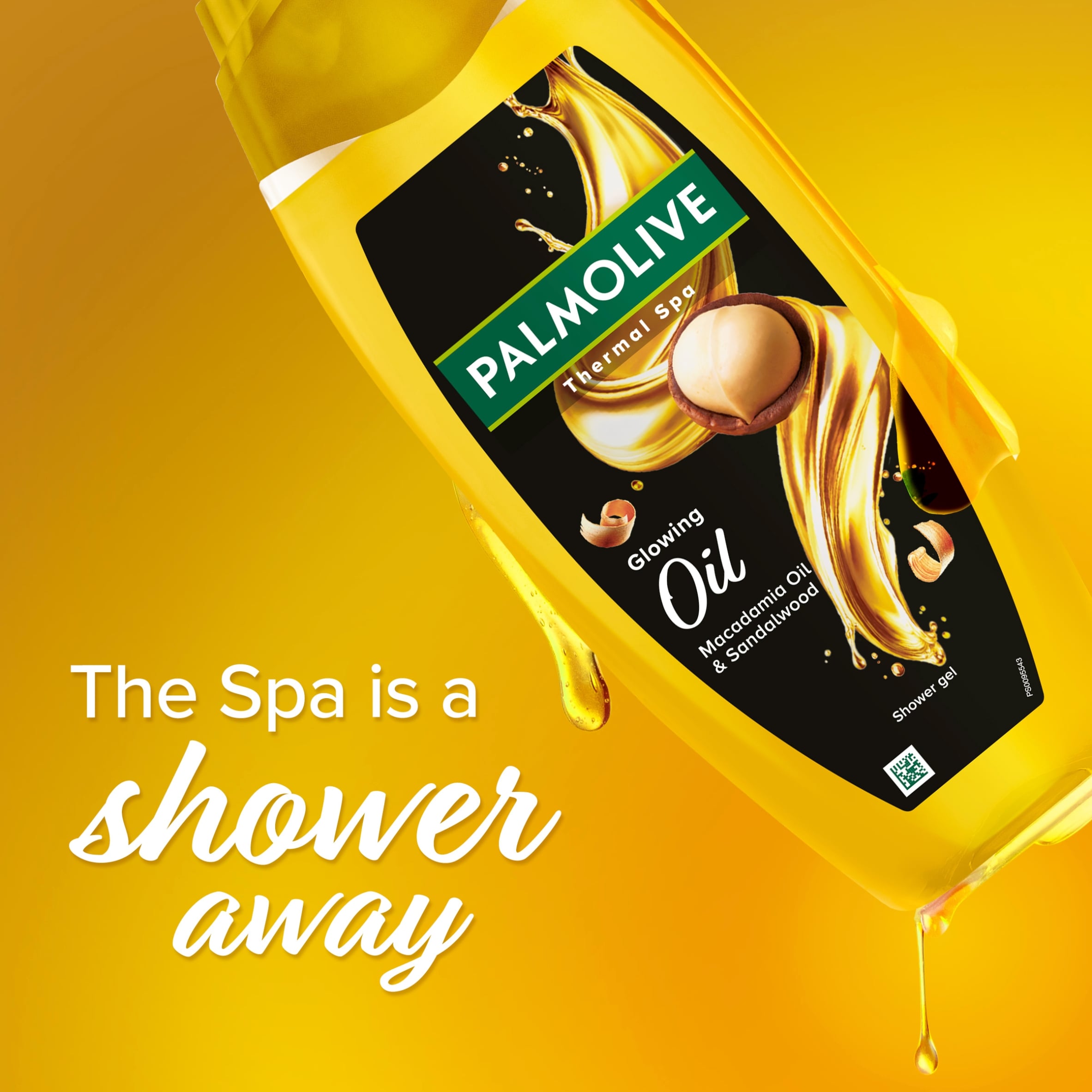 Palmolive Thermal Spa Glowing Oil Macadamia Oil & Sandalwood Shower Gel Body Wash 400ml thumbnail 5