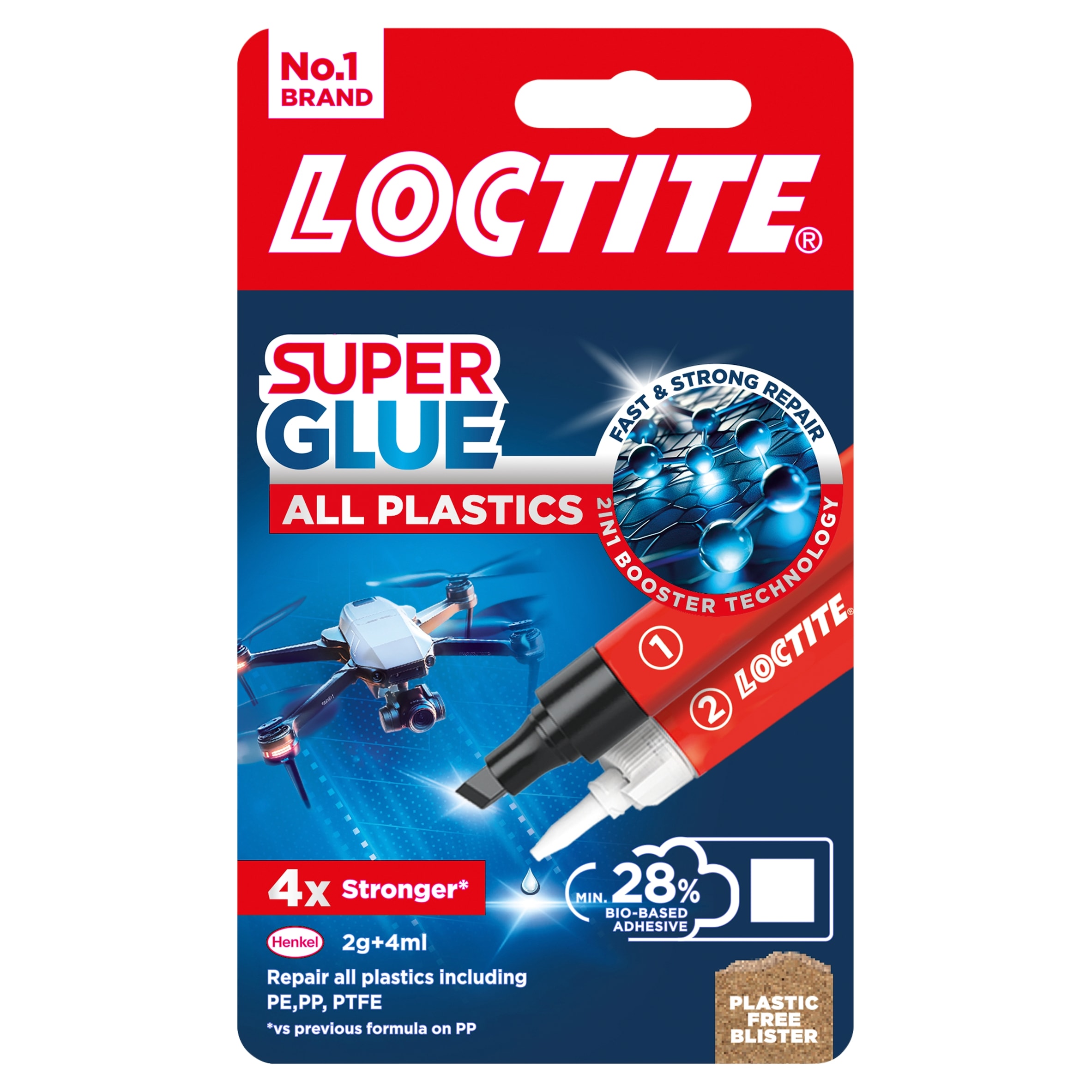 Loctite All Plastics 2G & 4ml
