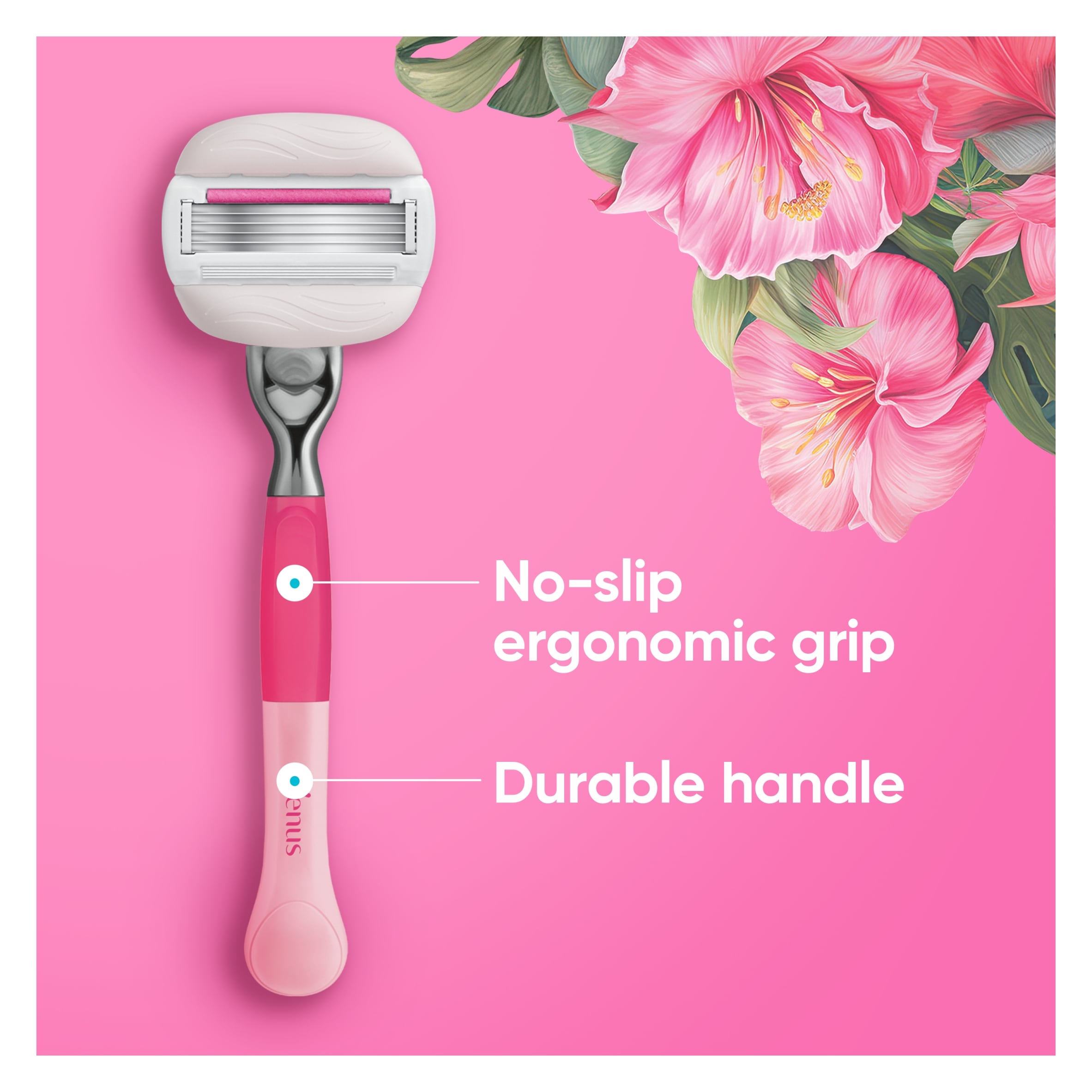 GILLETTE Venus PRO ComfortGlide Pomegranate Scented Tropical Razor thumbnail 5