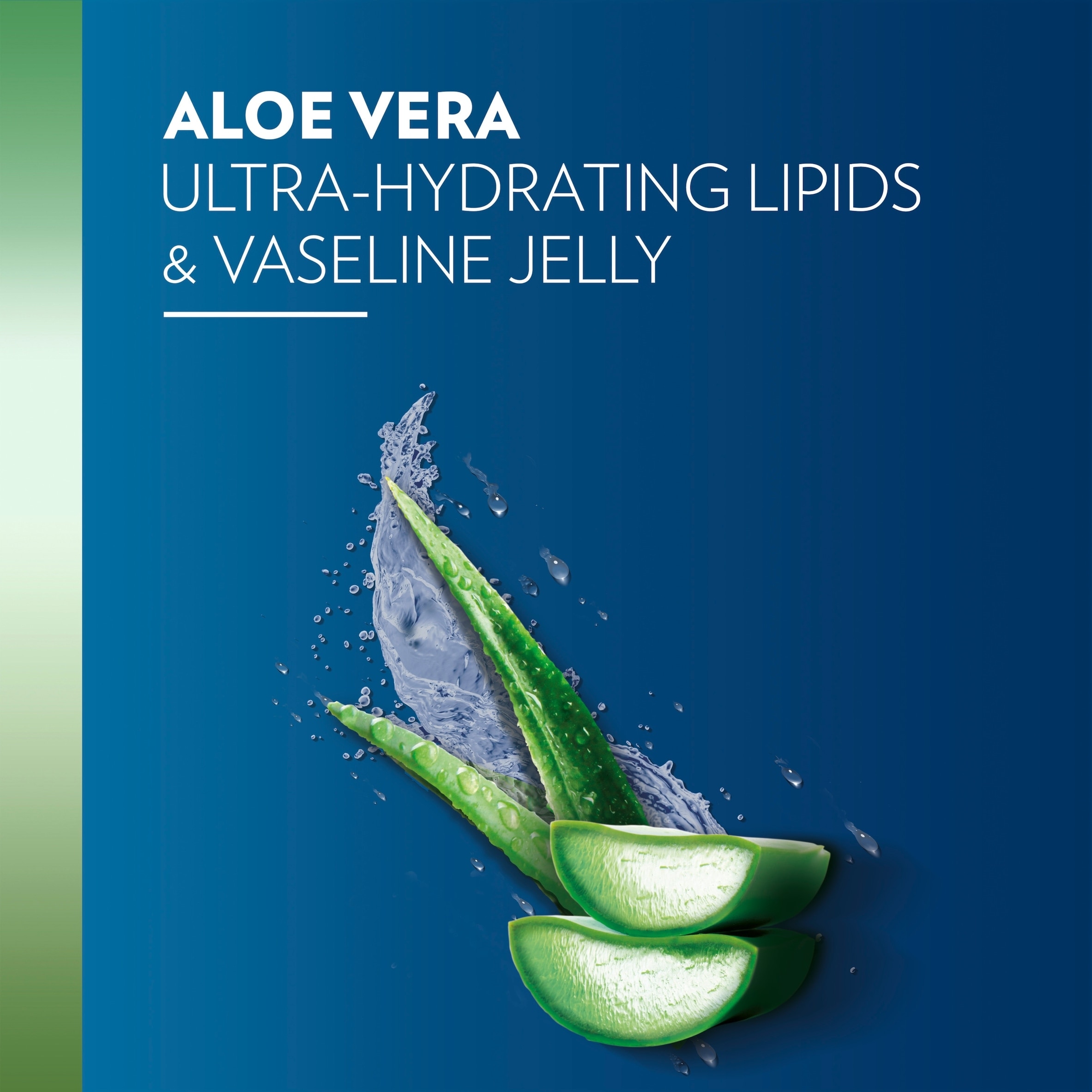 Vaseline Body Lotion Aloe Soothe Ultra Hydrating Lipids + Aloe vera 600ml thumbnail 4