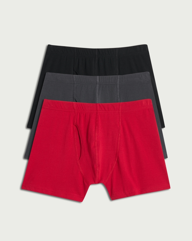 F&F 3-Pack Cotton Rich Trunks in Multi