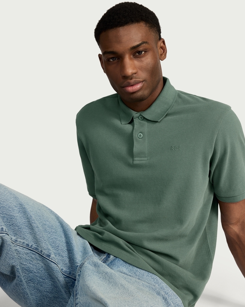 RDA Pure Cotton Polo Shirt in Khaki