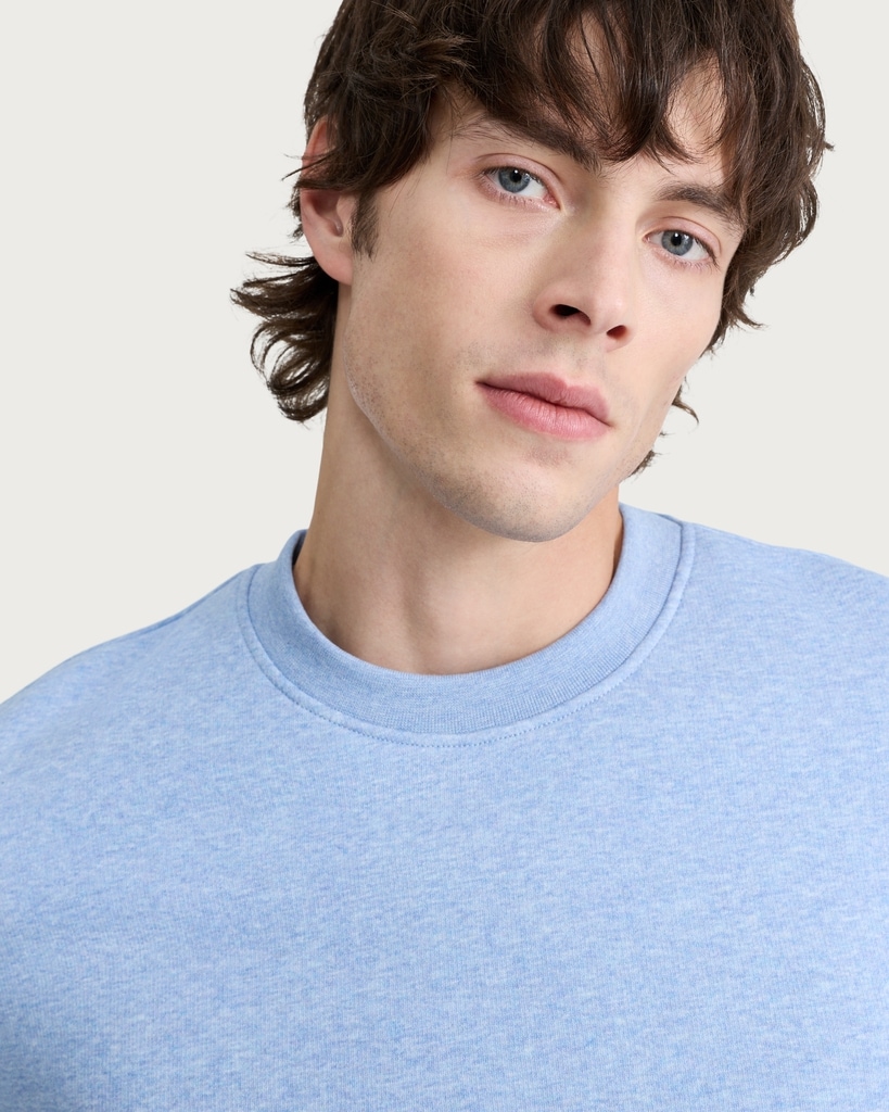 F&F Active EVERYHOUR Cotton Rich Crew Neck Sweatshirt in Blue