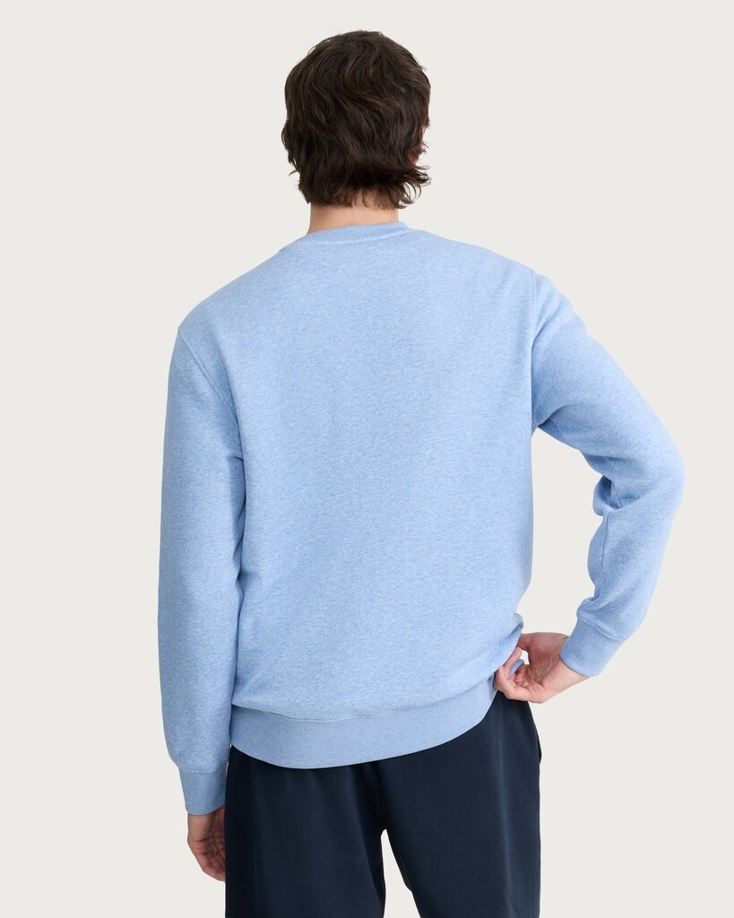 F&F Active EVERYHOUR Cotton Rich Crew Neck Sweatshirt in Blue thumbnail 3