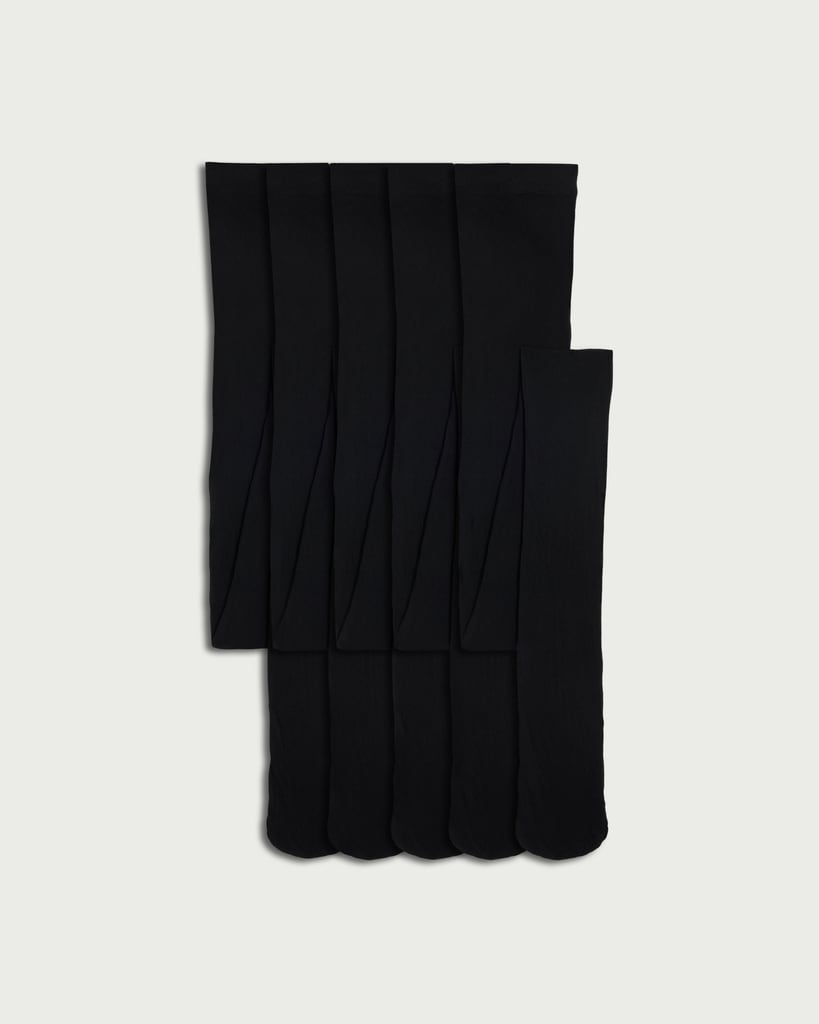 F&F 5-Pack 15 Denier Run Resist Tights in Black thumbnail 2