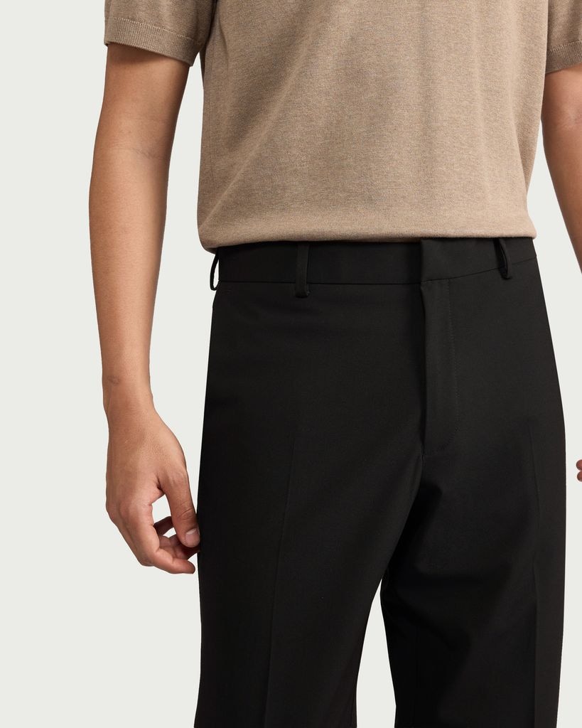 F&F Tailored Fit Formal Trousers in Black thumbnail 3