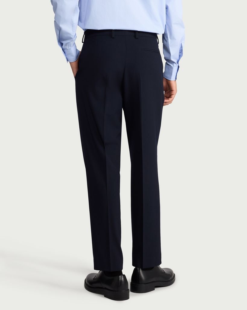 F&F Tailored Fit Formal Trousers in Navy thumbnail 3