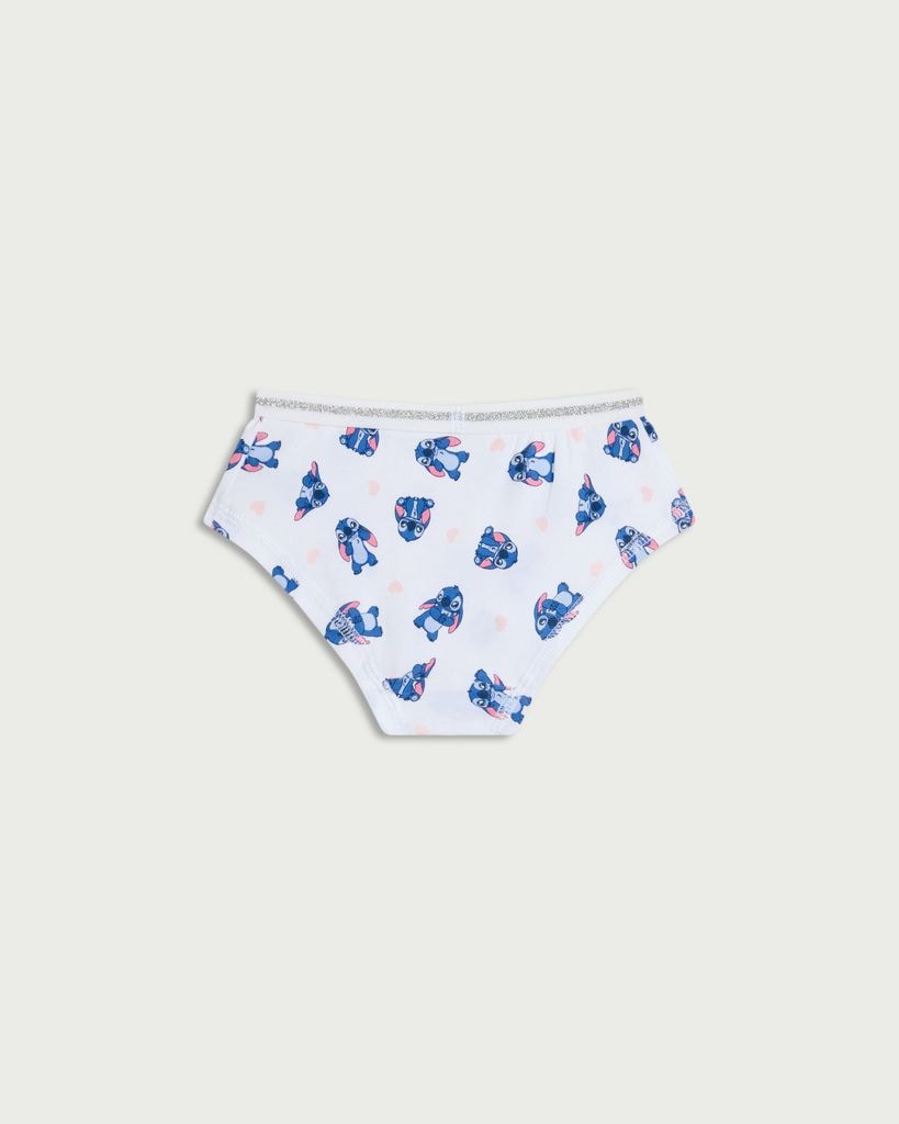 Disney 3-Pack Stitch and Angel Cotton Rich Shorts in Multi thumbnail 2