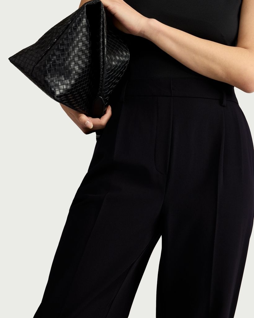 F&F Pleated Tapered Trousers in Multi thumbnail 2