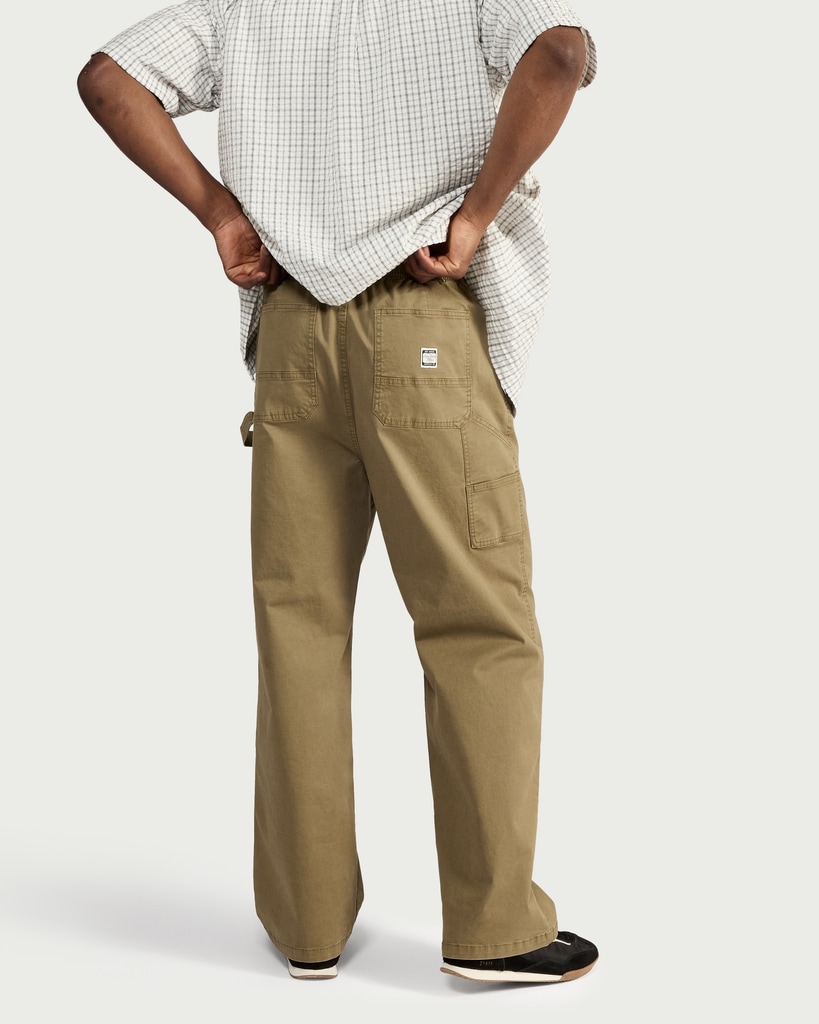 RDA Cotton Rich Cargo Trousers in Khaki thumbnail 3