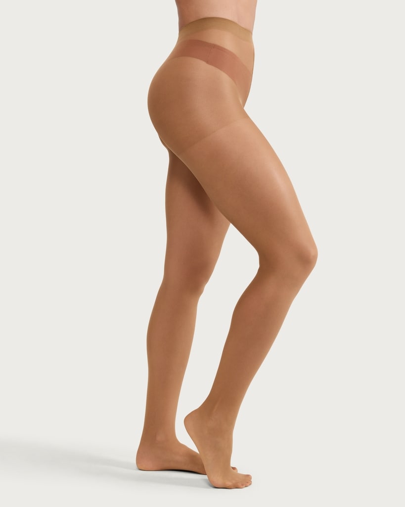 F&F 5-Pack 15 Denier Run Resist Tights in Nude thumbnail 2