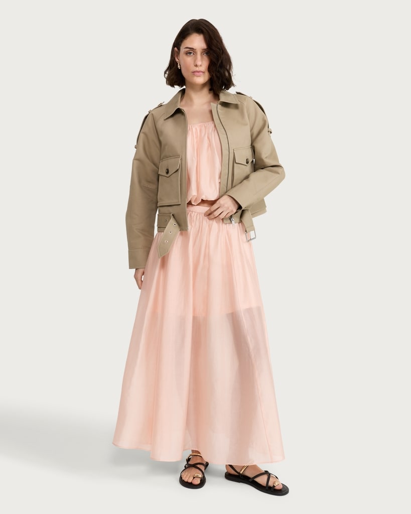 F&F Lyocell Rich Bubble Hem Co-ord Camisole in Pink thumbnail 2
