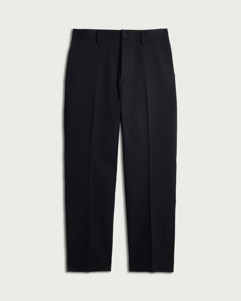 F&F Regular Fit Formal Trousers in Black thumbnail 4