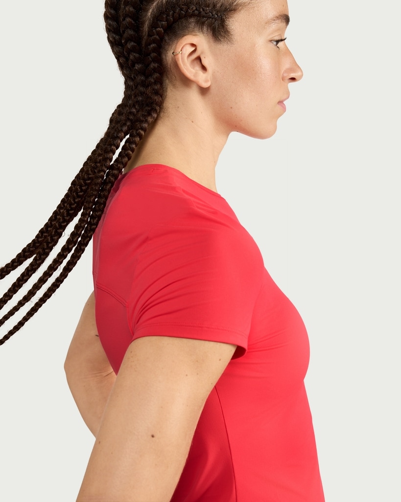 F&F Active ULTRAMOVE Short Sleeved T-Shirt in Red thumbnail 2