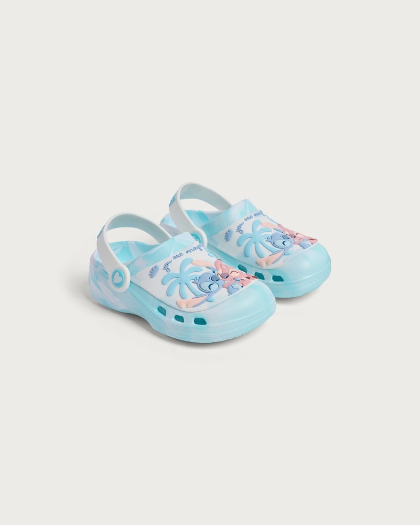 Disney Stitch You Are Magic Clogs in Blue