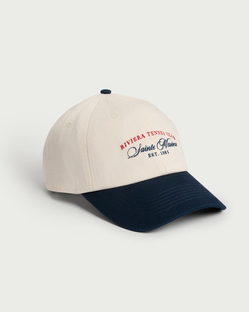 F&F Pure Cotton Riviera Tennis Club Cap in Multi