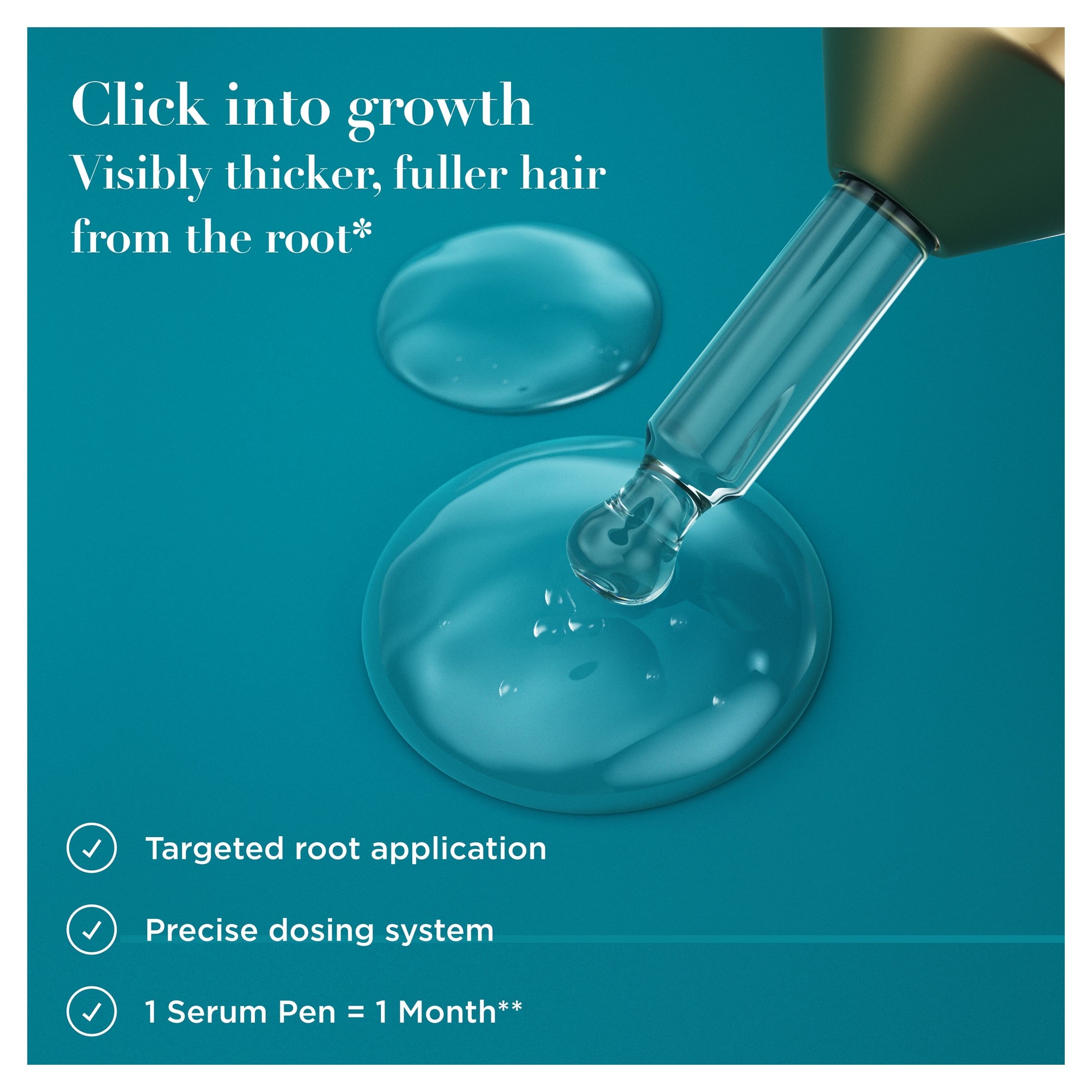 OGX 10ml ProGrowth + Peptide Scalp Serum thumbnail 3