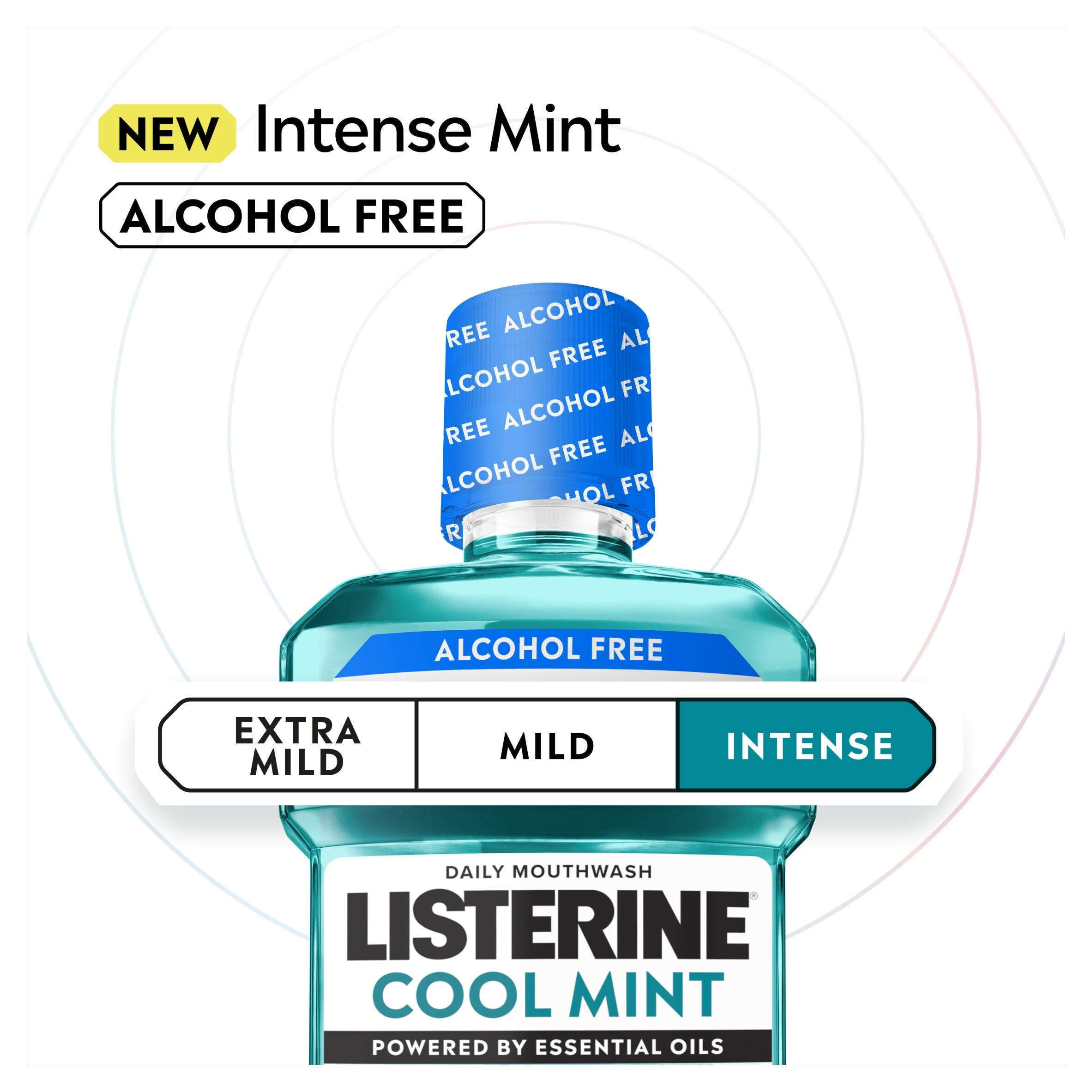 Listerine Coolmint Alcohol Free Intense Mint 500ml thumbnail 3