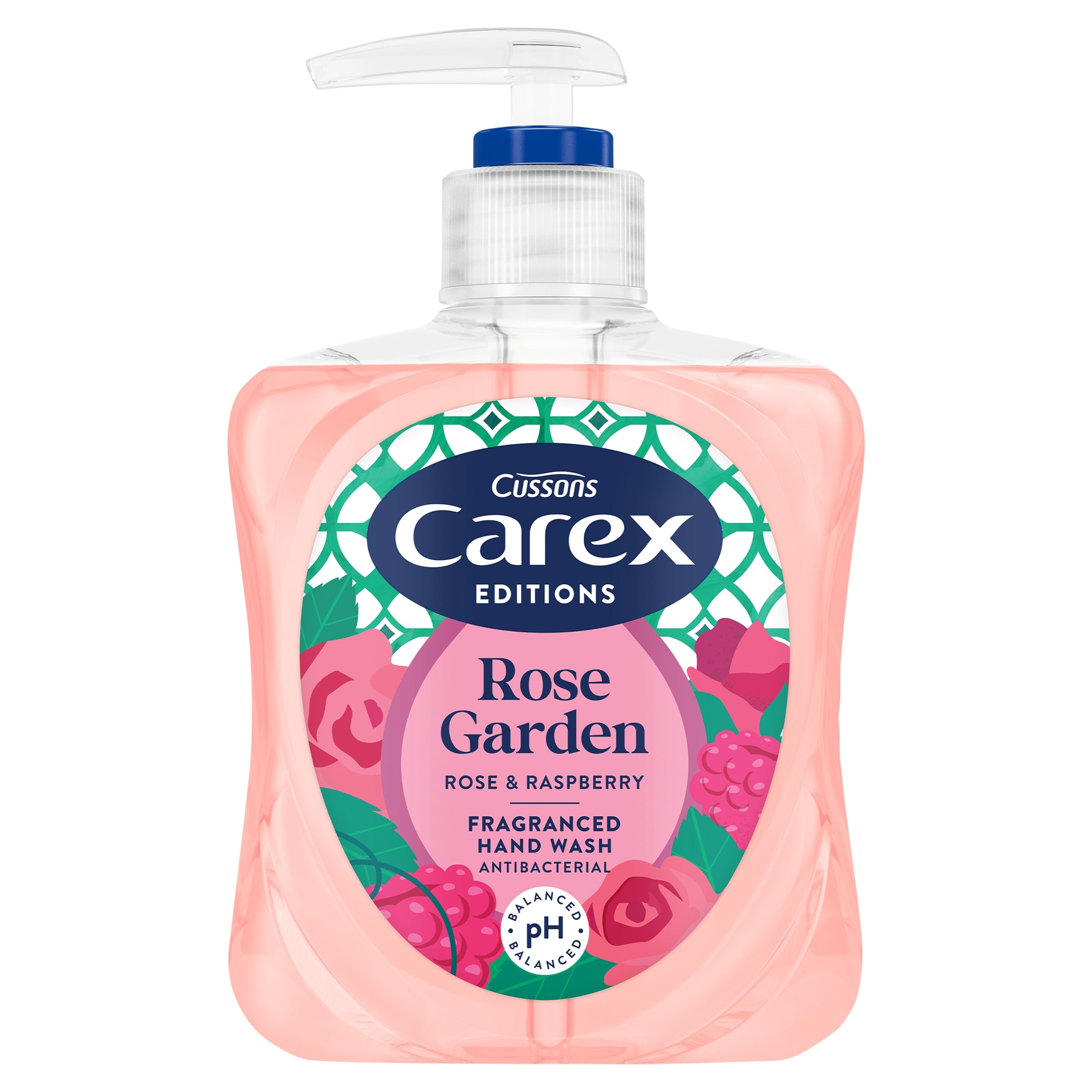 CAREX EDITIONS ROSE GARDEN & RASPBERRY HANDWASH 250ML