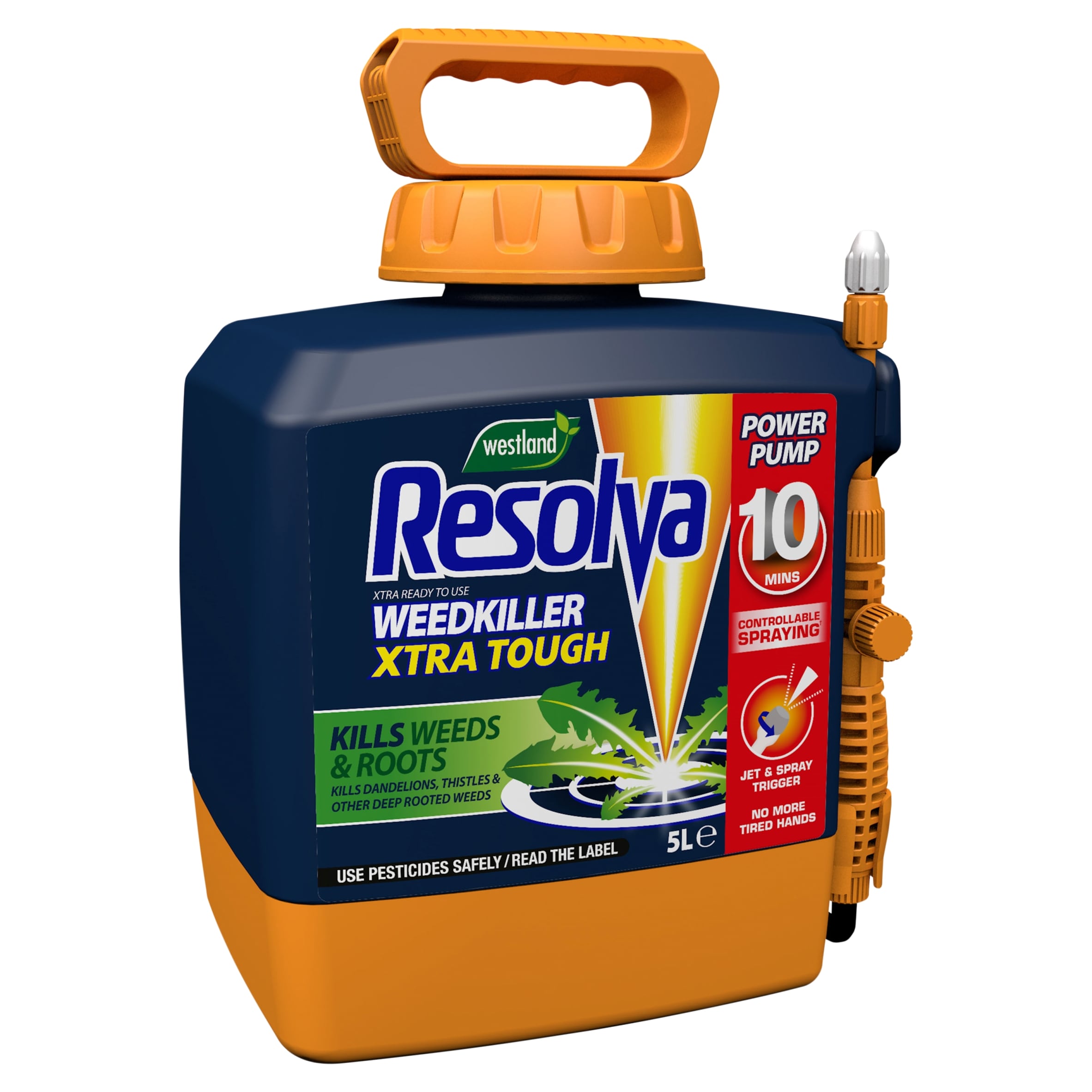 Resolva Xtra tough weedkiller power pump 5L