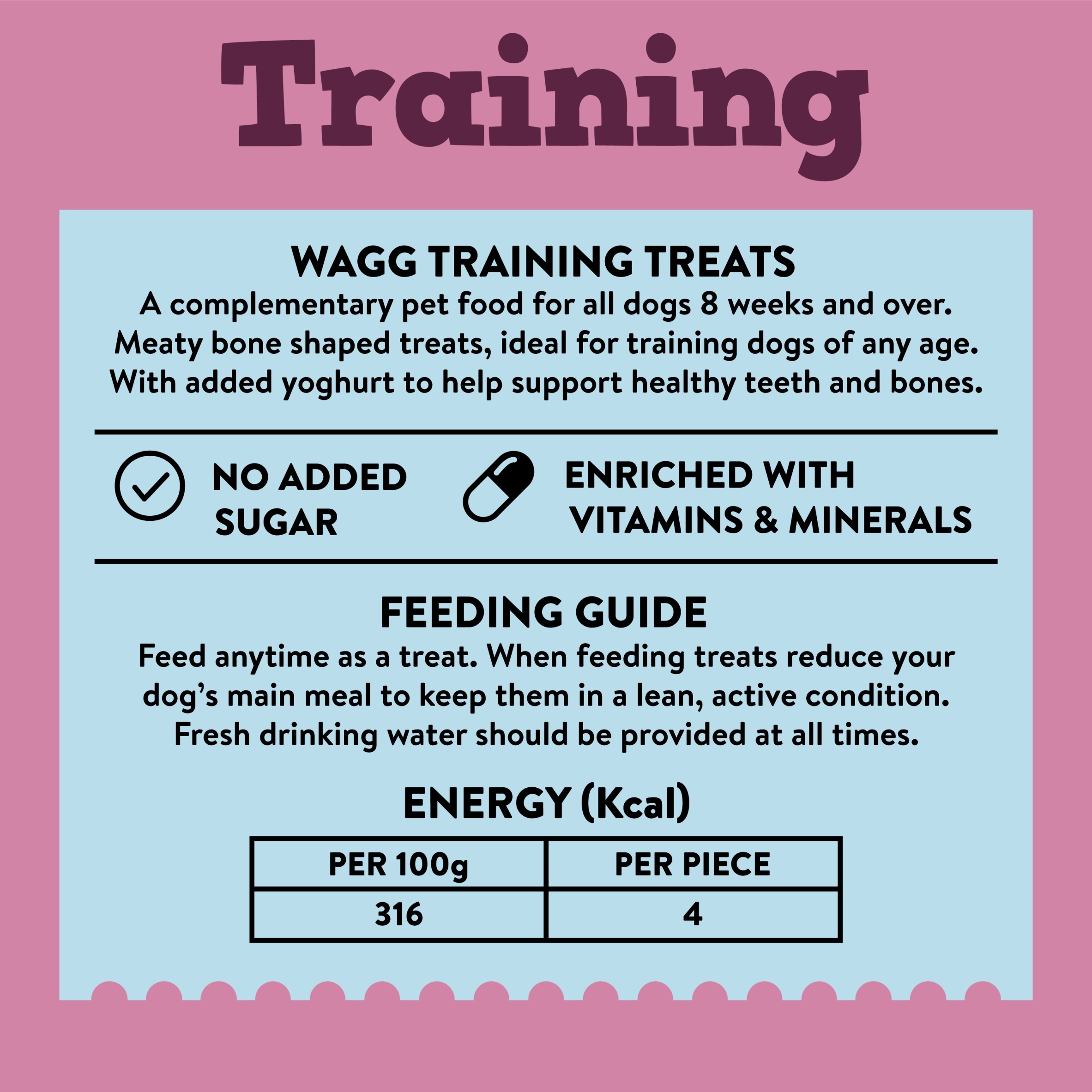 Wagg Chicken & Beef Training Treats 500g thumbnail 4