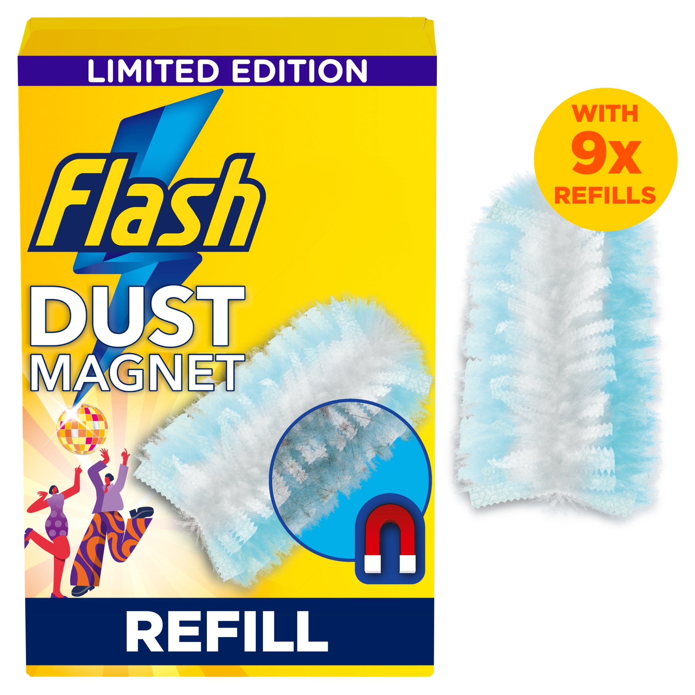 Flash 9 Dust Magnet Refills Dance Away The Dust
