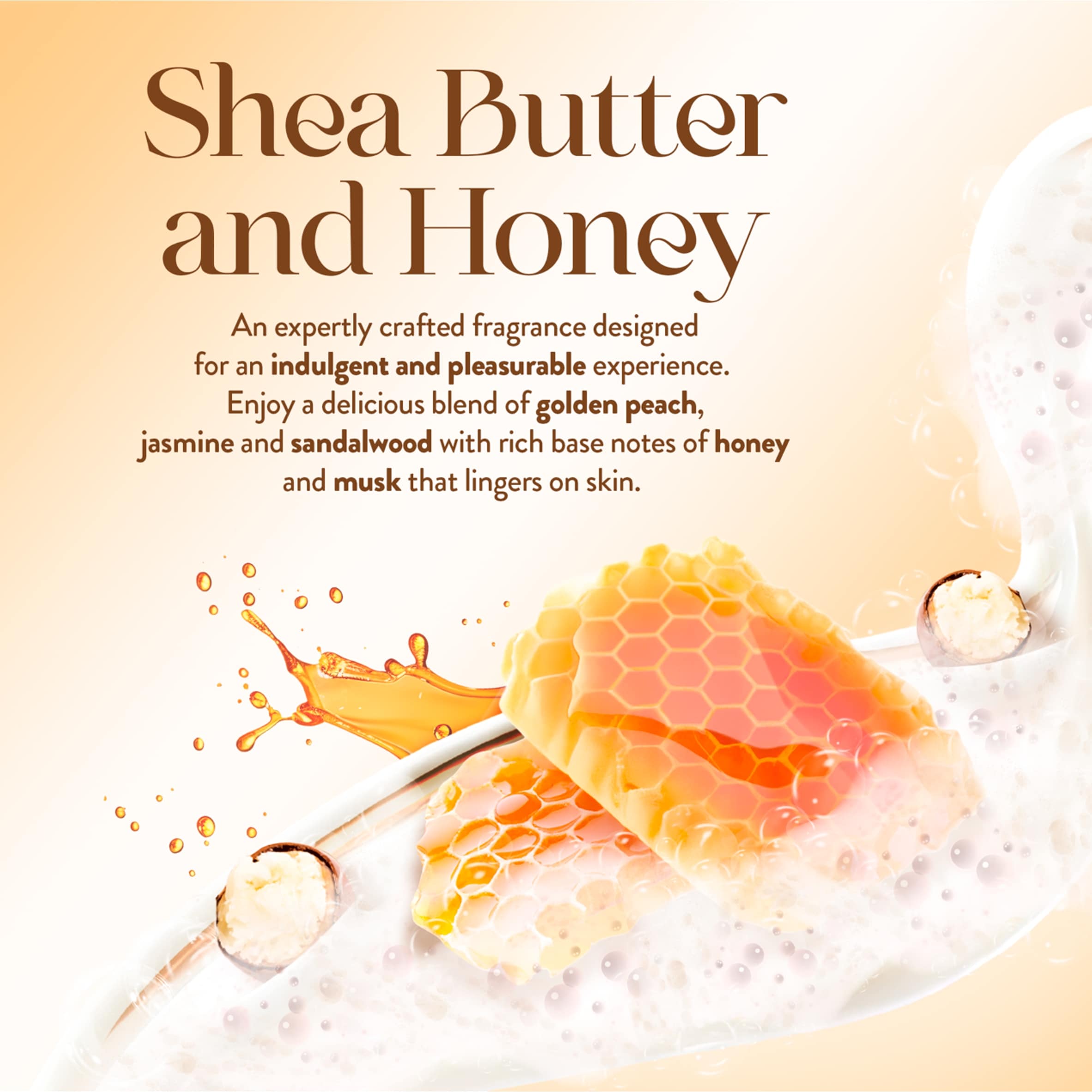 IMPERIAL LEATHER ULTIMATE MOISTURE SHEA BUTTER & HONEY BODY WASH 450 ML thumbnail 4