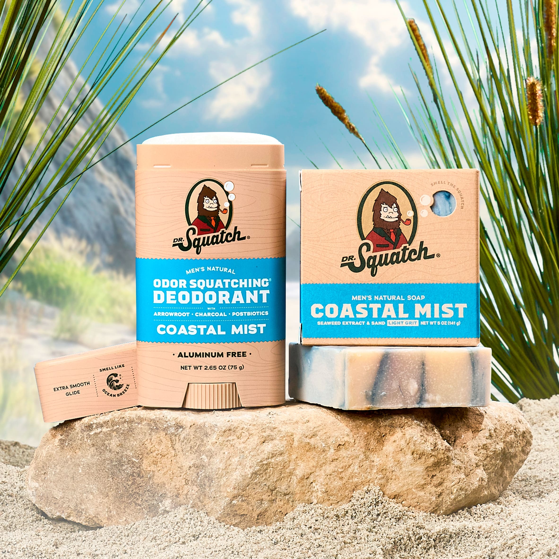 DR. Squatch Natural Soap Bar Coastal Mist 141g thumbnail 5