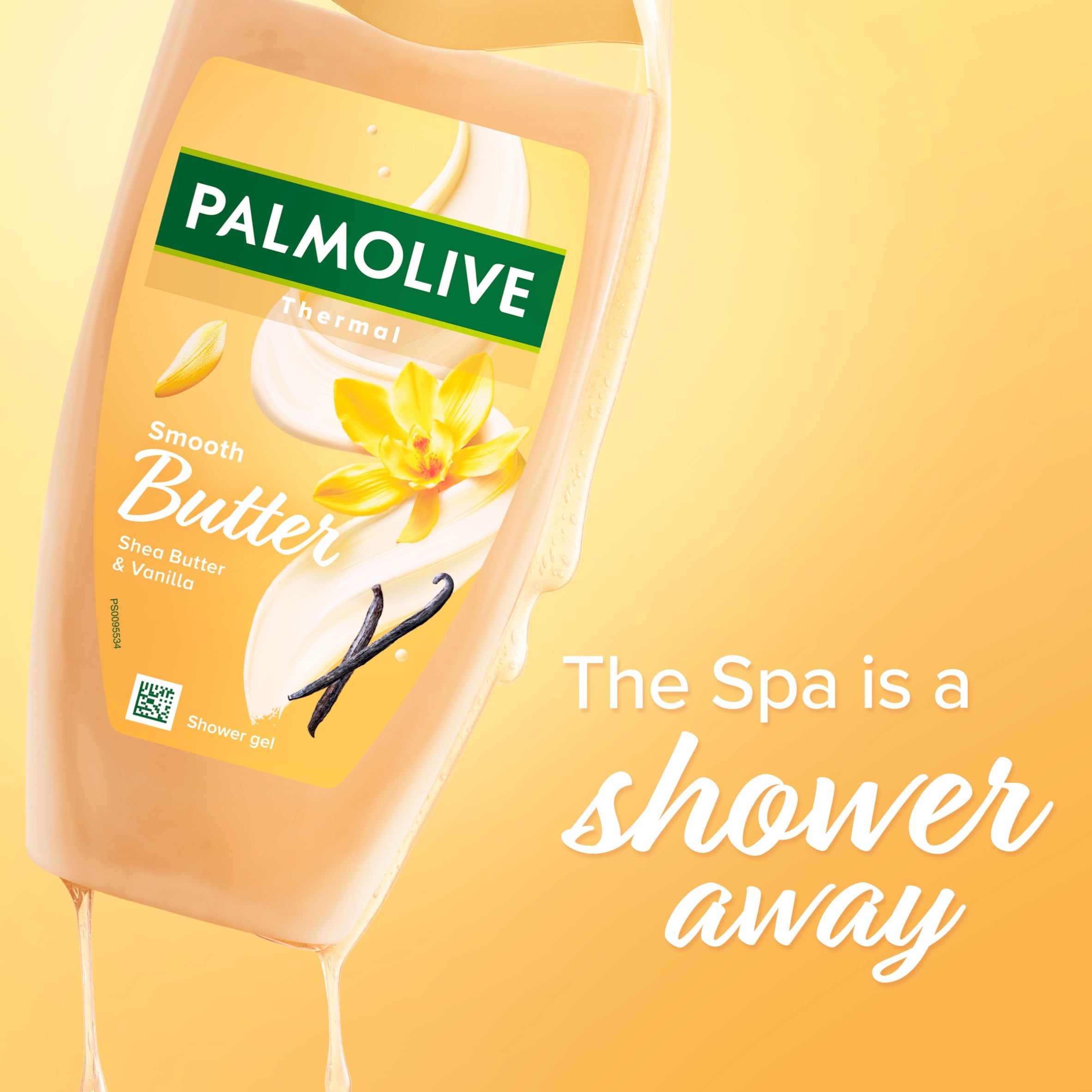 Palmolive Thermal Spa Smooth Butter Shea Butter & Vanilla Shower Gel Body Wash 400ml thumbnail 5