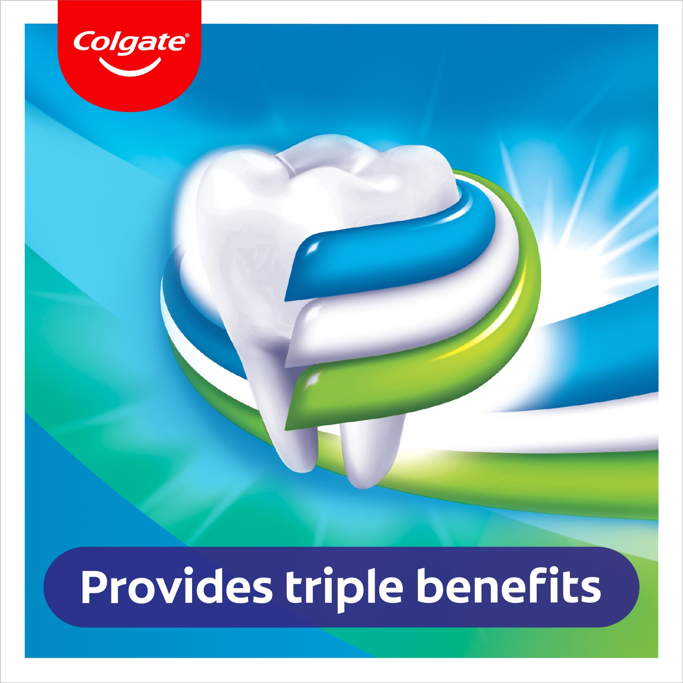Colgate Triple Action Toothpaste 75ml thumbnail 4