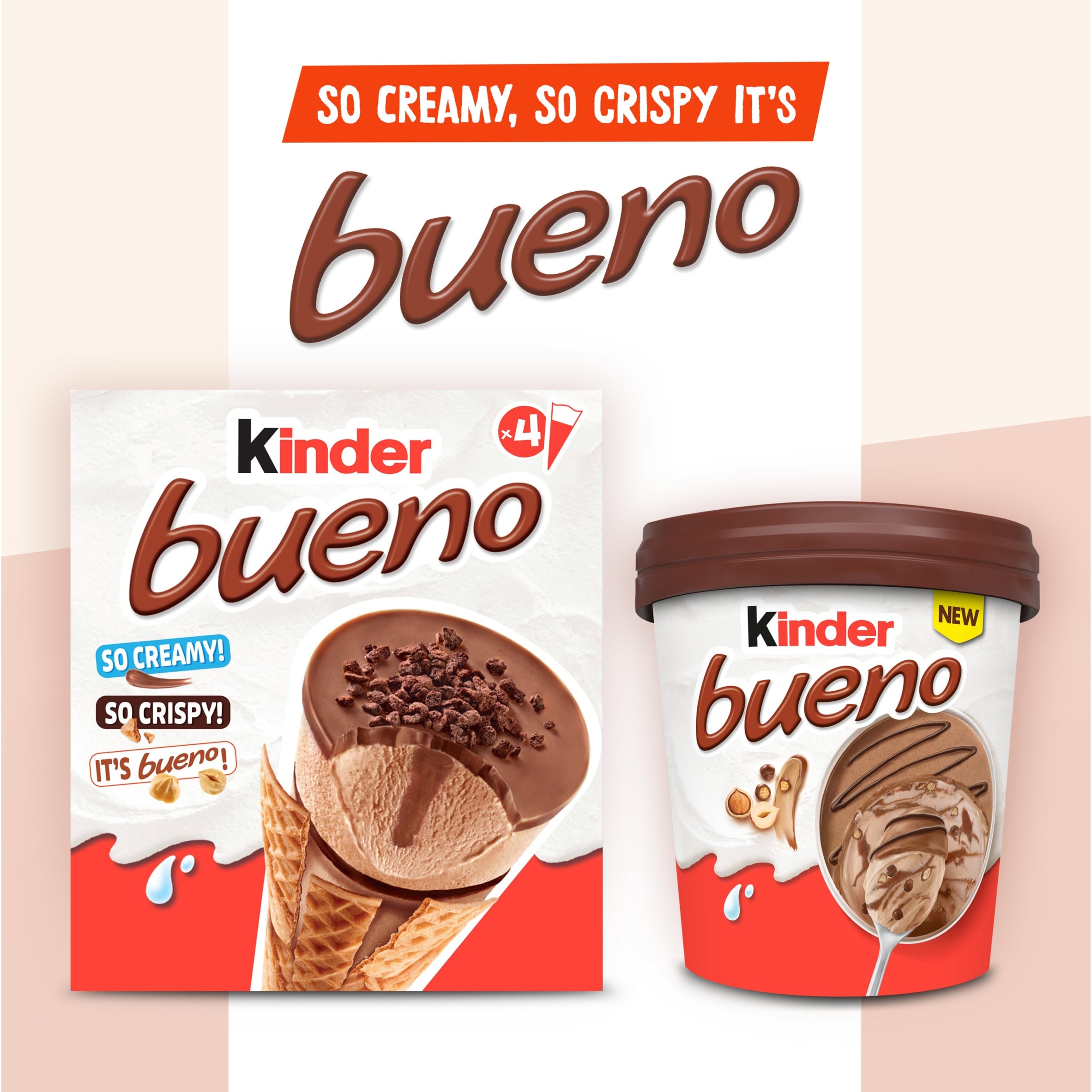 Kinder Bueno Ice Cream 455ml thumbnail 3