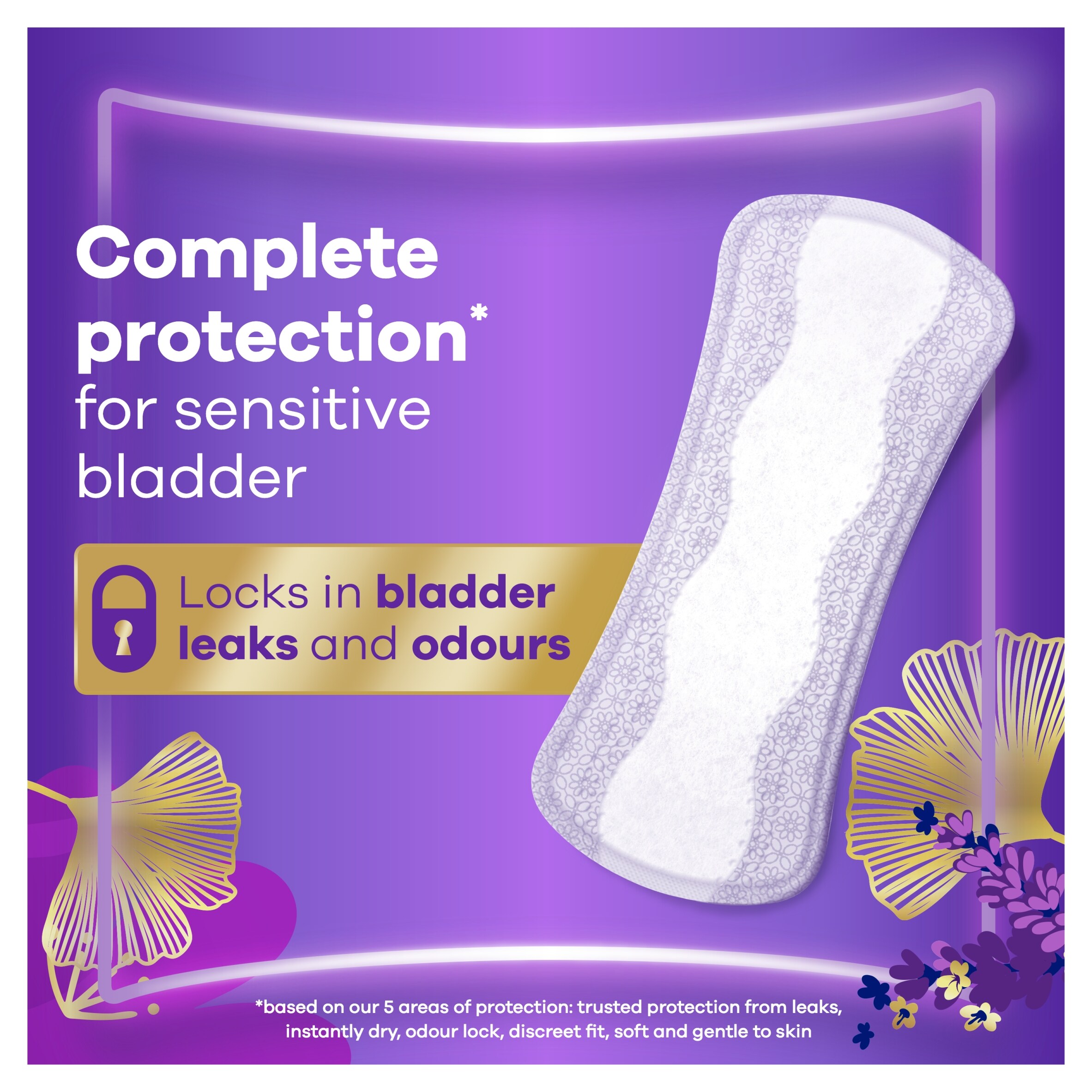 Always Discreet Liners Long Plus 40 Pack thumbnail 2