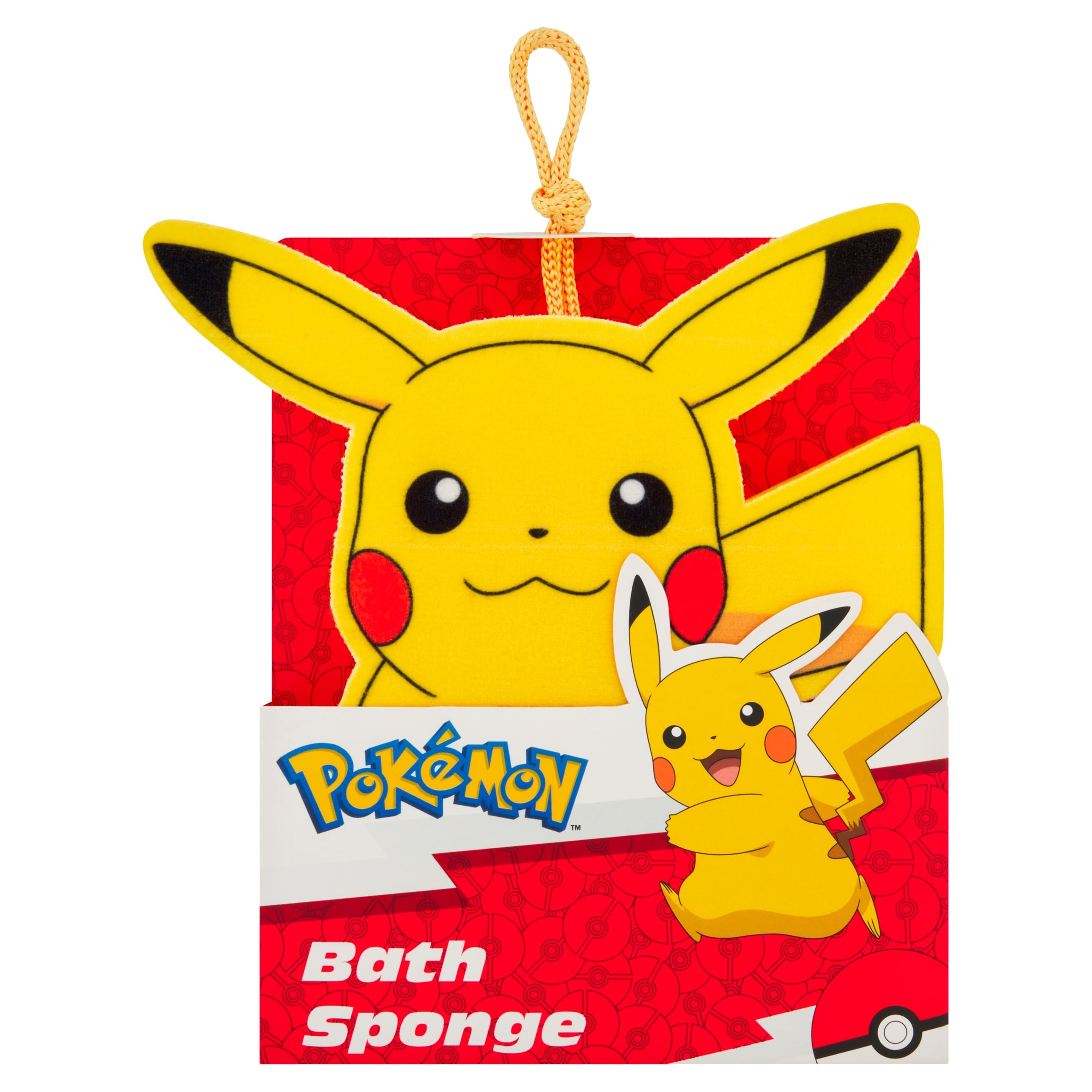 Pokemon Pikachu bath sponge