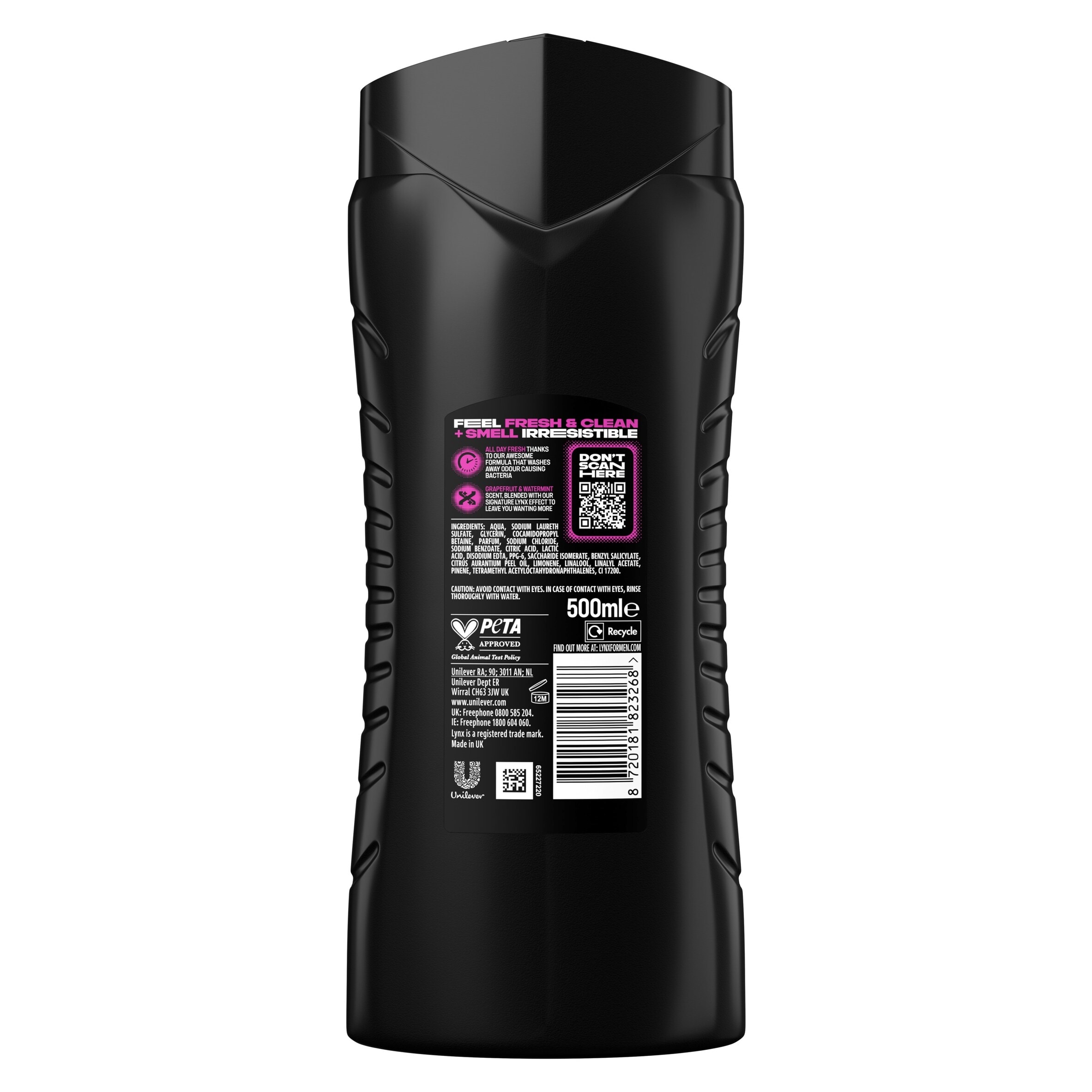 Lynx Men Limited Edition Number 10 Shower Gel Body Wash 500ml thumbnail 2